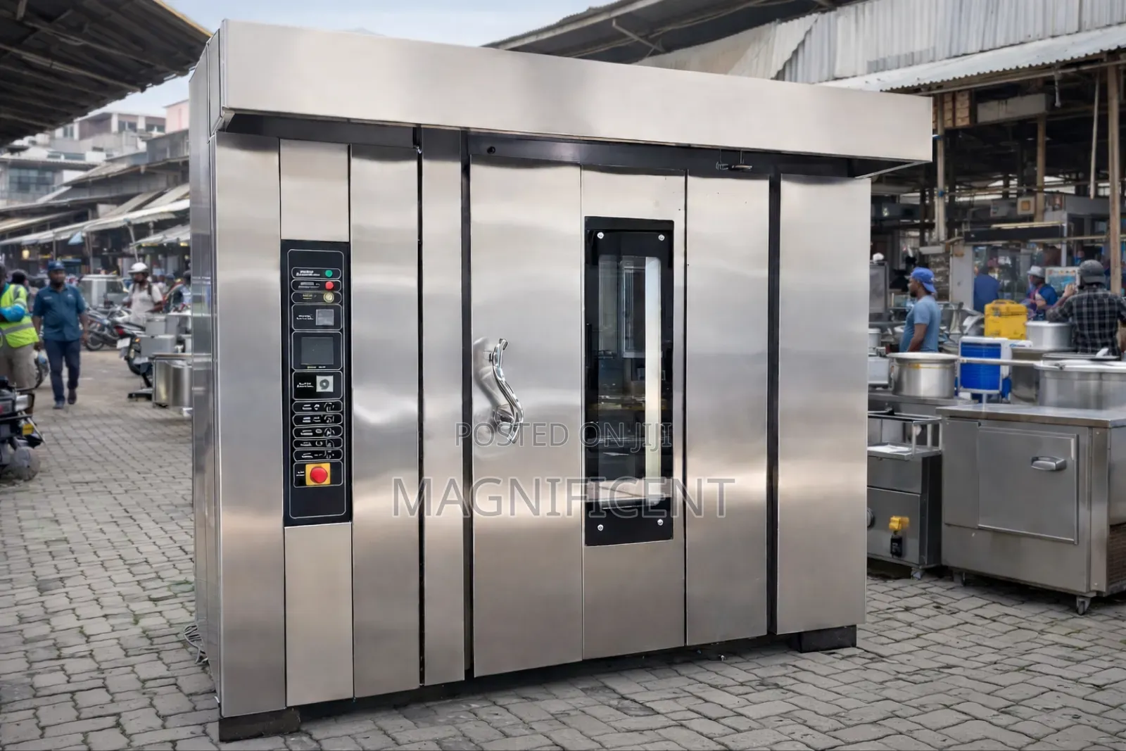 Industrial Rotary Rack Oven on Delivery Truck (Ready for Installation