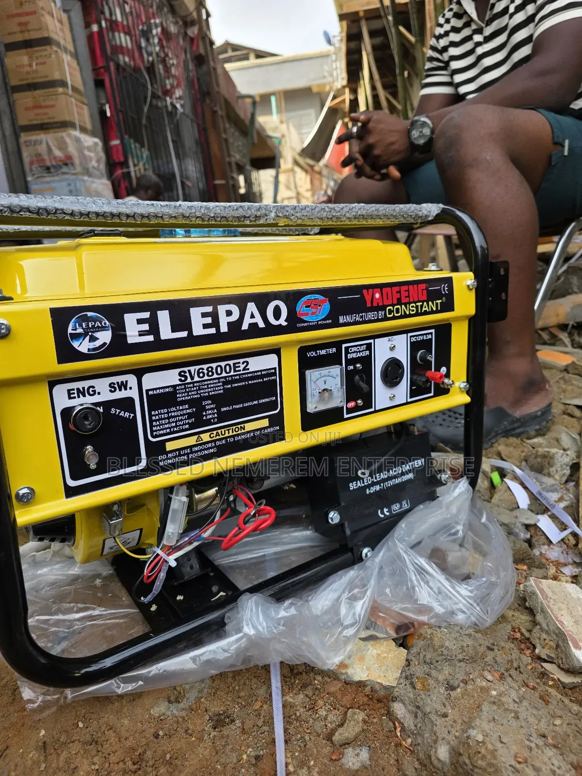 ☆¤Best Elepaq Petrol Generator 100%Copper Coil