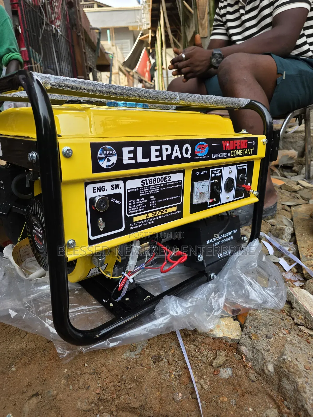 ☆¤Best Elepaq Petrol Generator 100%Copper Coil