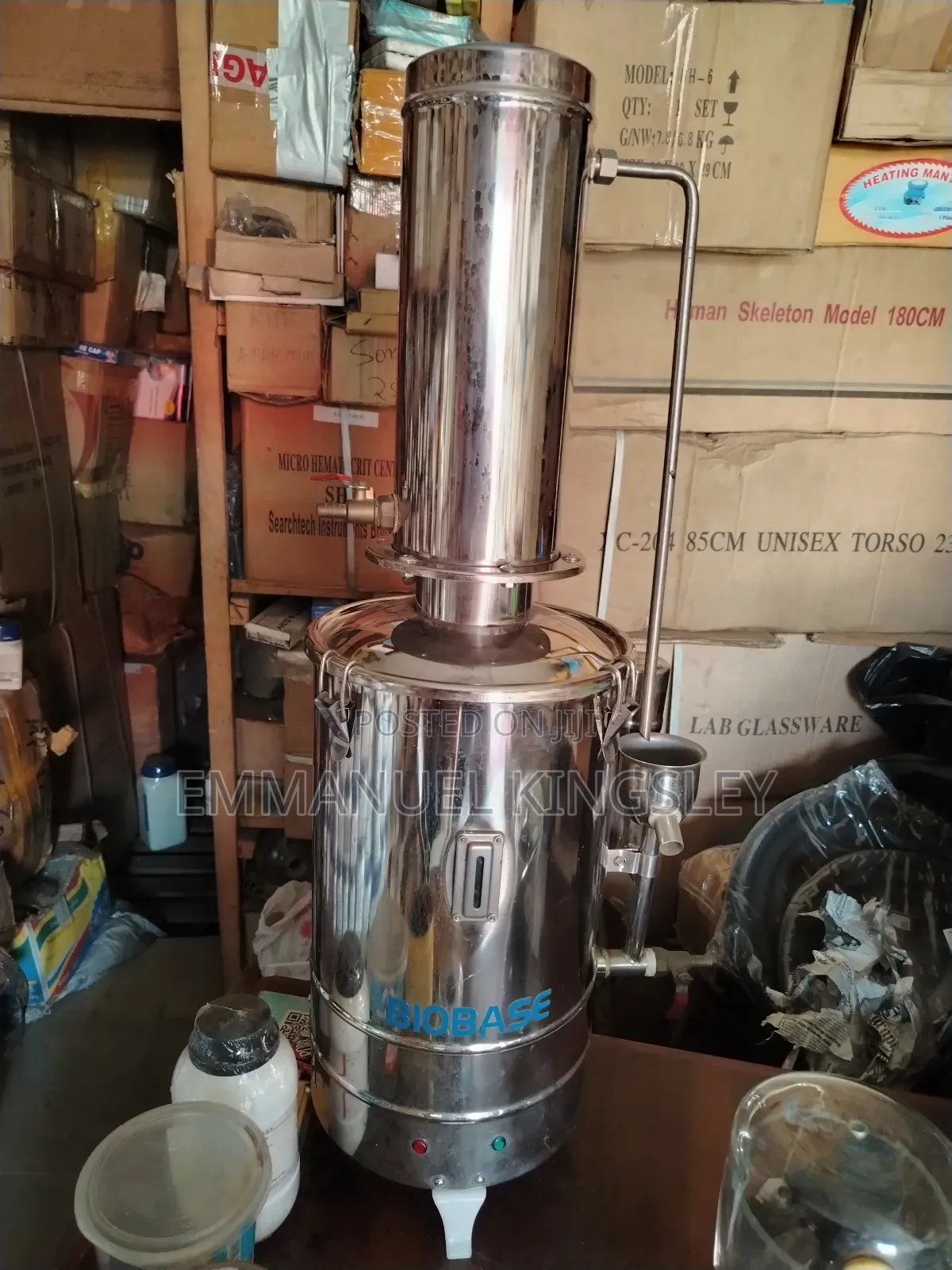 Stainless Water Distiller 10ml