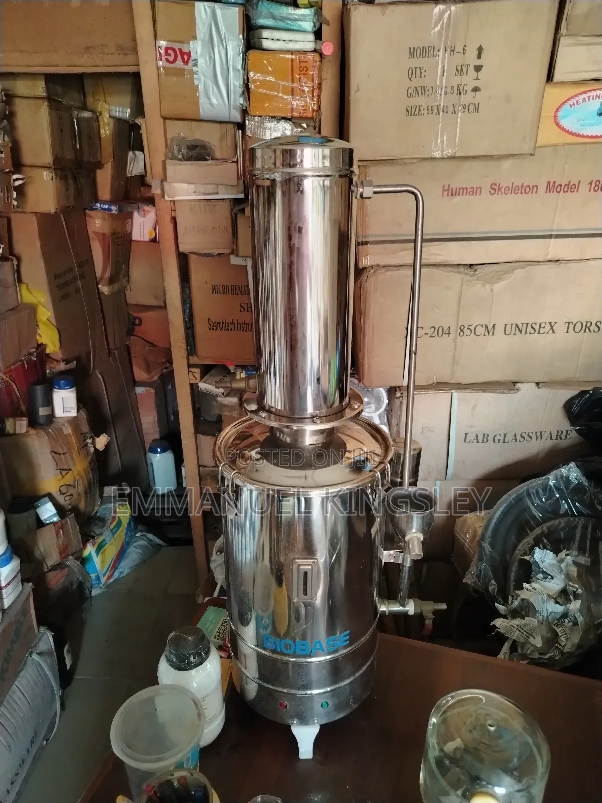 Stainless Water Distiller 10ml
