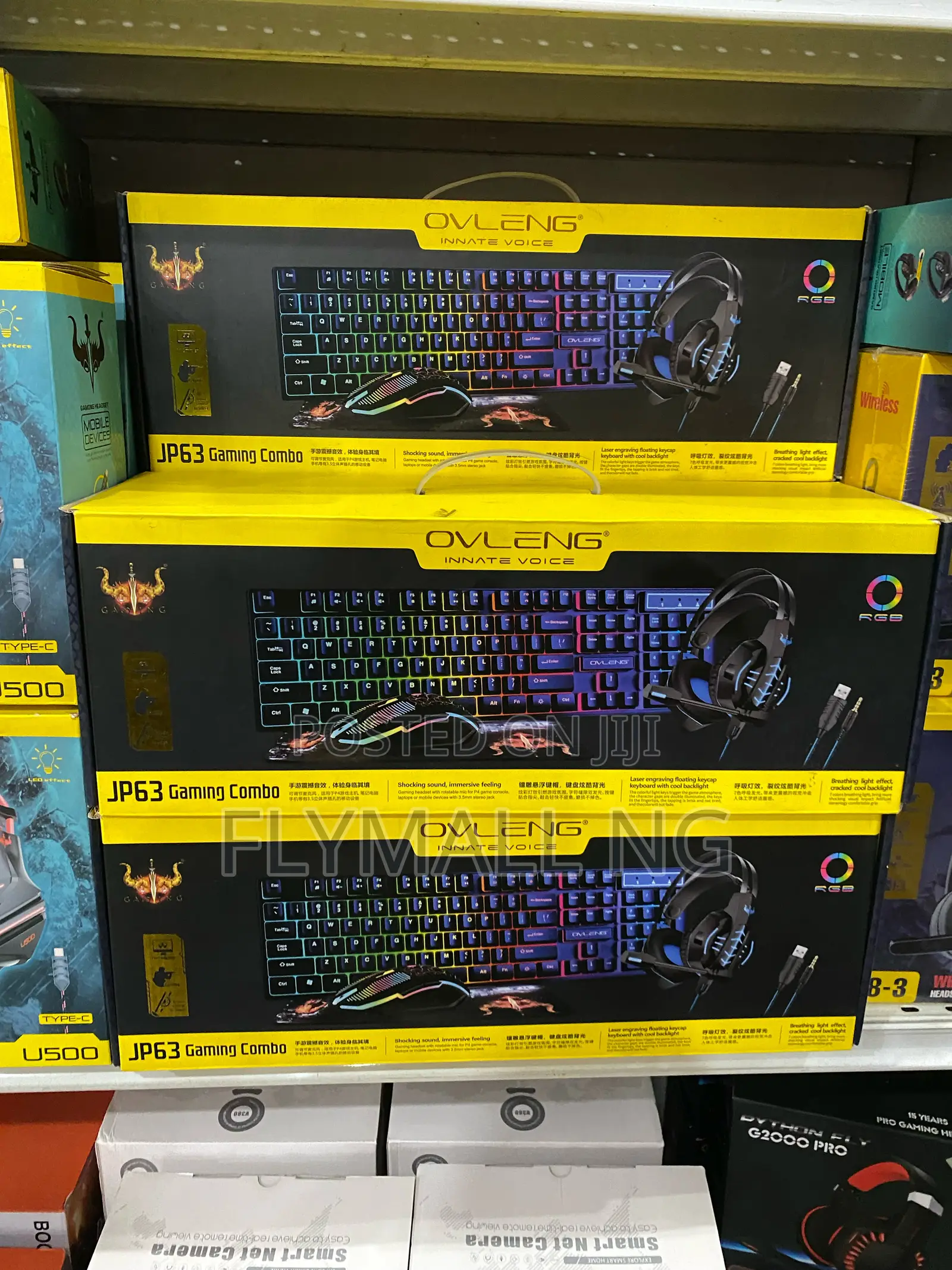 Ovleng 4-in-1 Gaming Combo Set - Jp63
