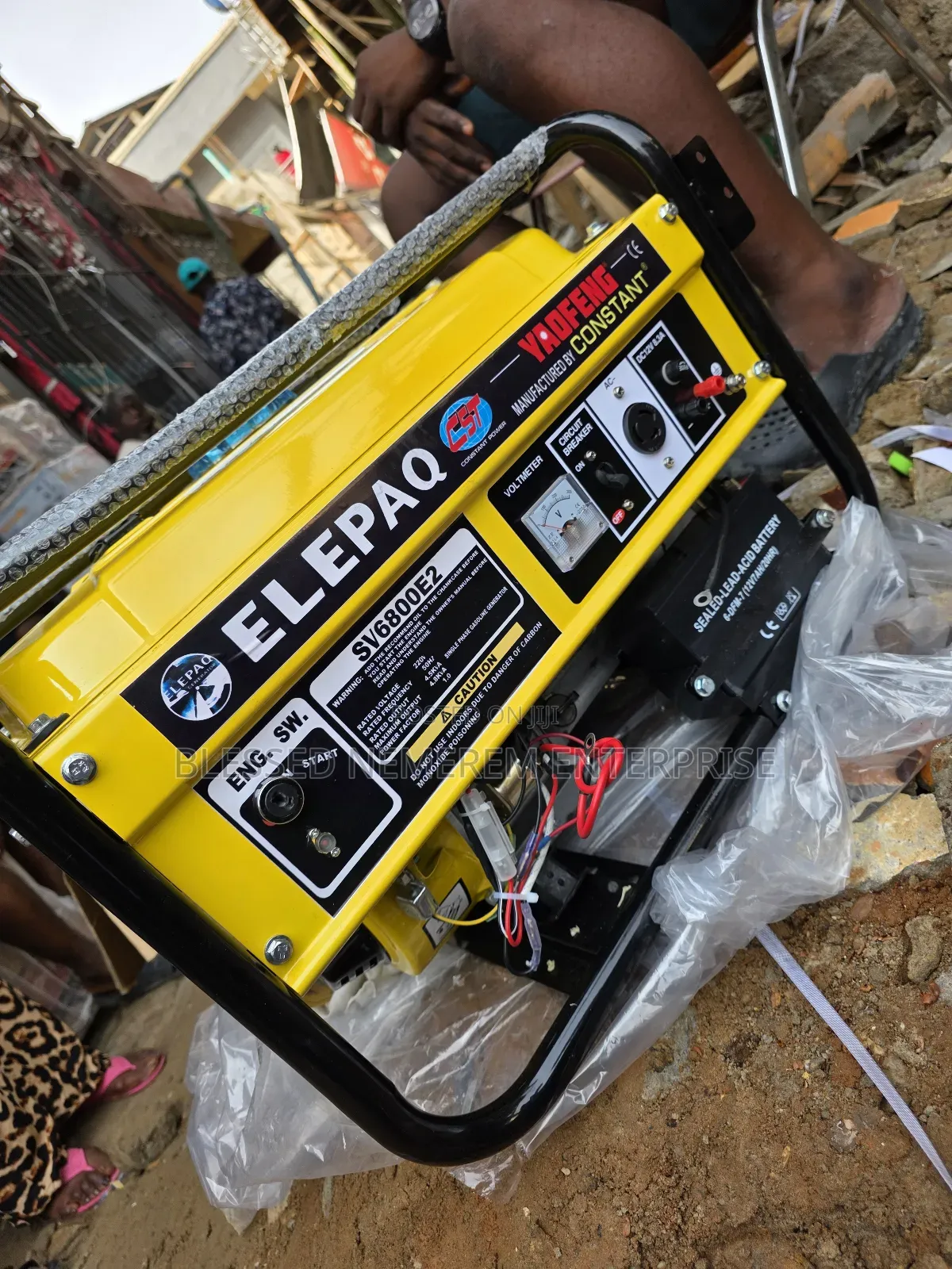 {4.5kva}Elepaq Constant Petrol Generator 4.5kva 100%Copper Coil