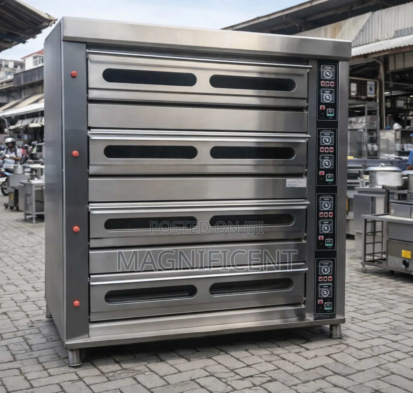 4-Deck Industrial Bakery