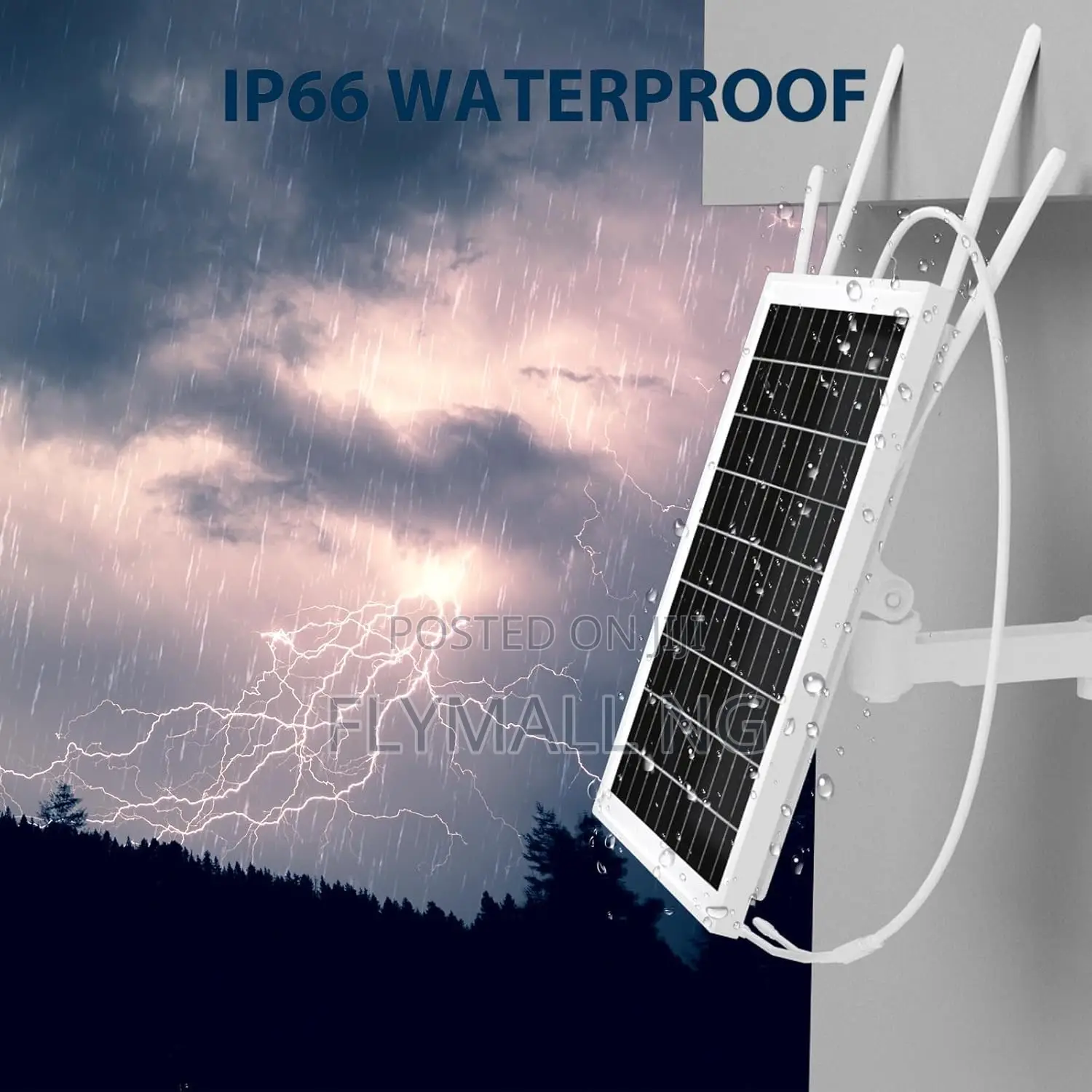 Solar Powered 4g Lte Modem Router Outdoor Solar Wifi Sim Card Slot