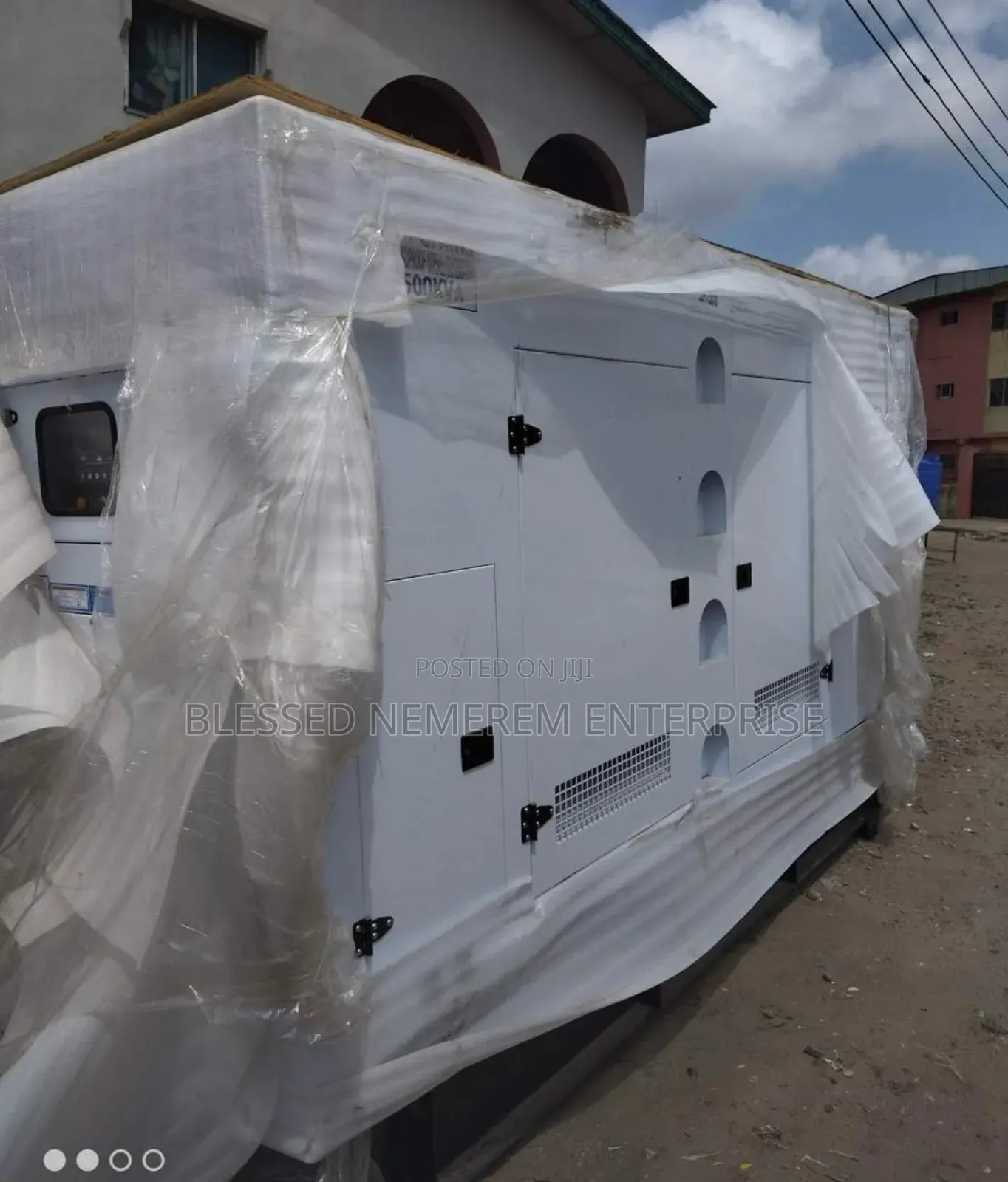 Sp500kva Brand New Perkins Diesel Soundproof Generator 2years Wty 100%