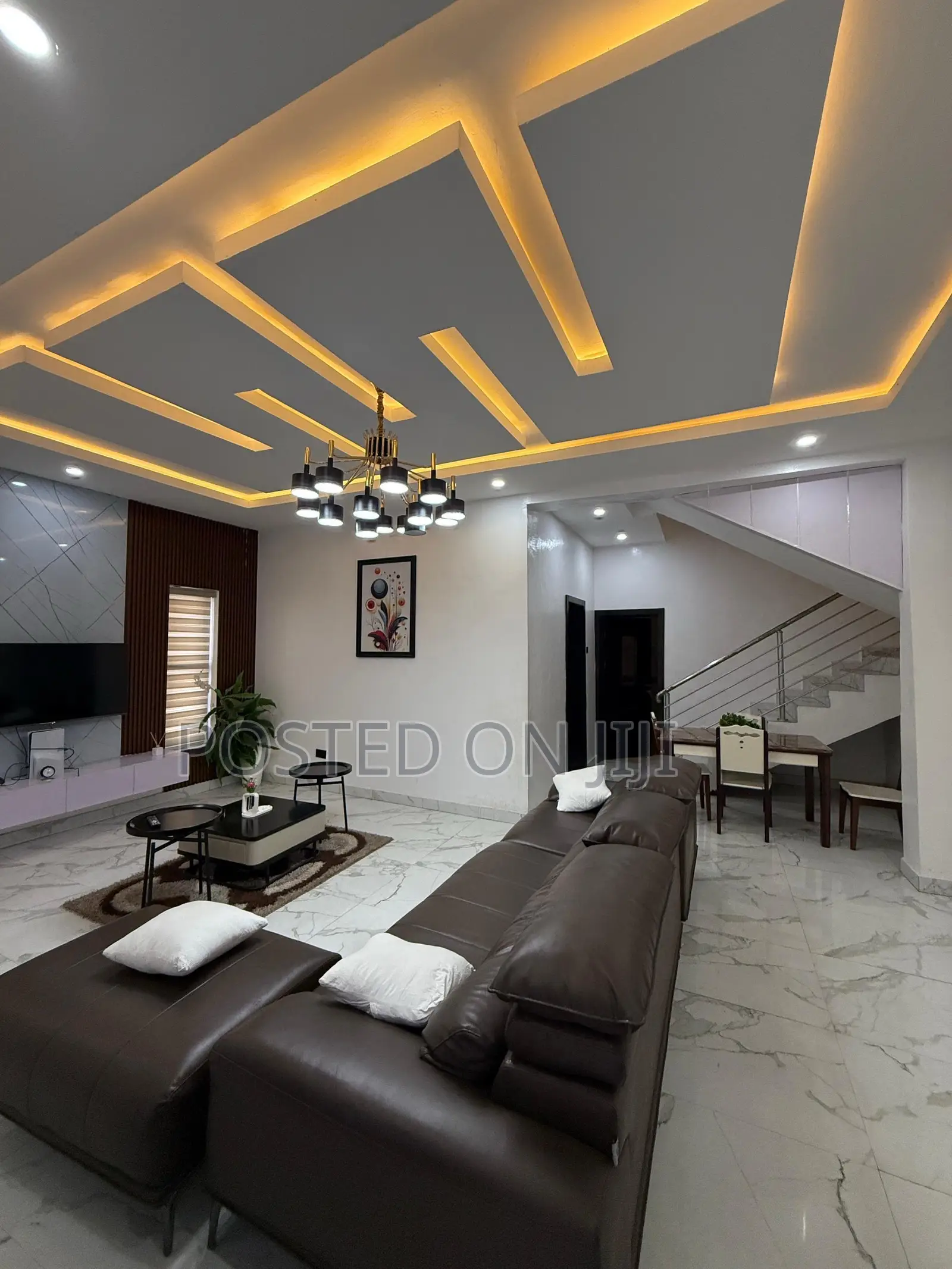 Furnished 4bdrm Duplex in Lere Adigun, Basorun for rent
