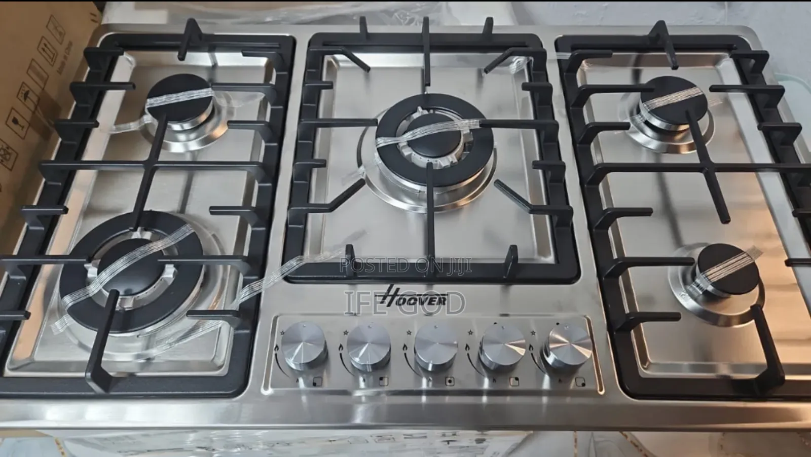 Original High Quality Hoover Built-in 5 Burners Stainless Steel Gas