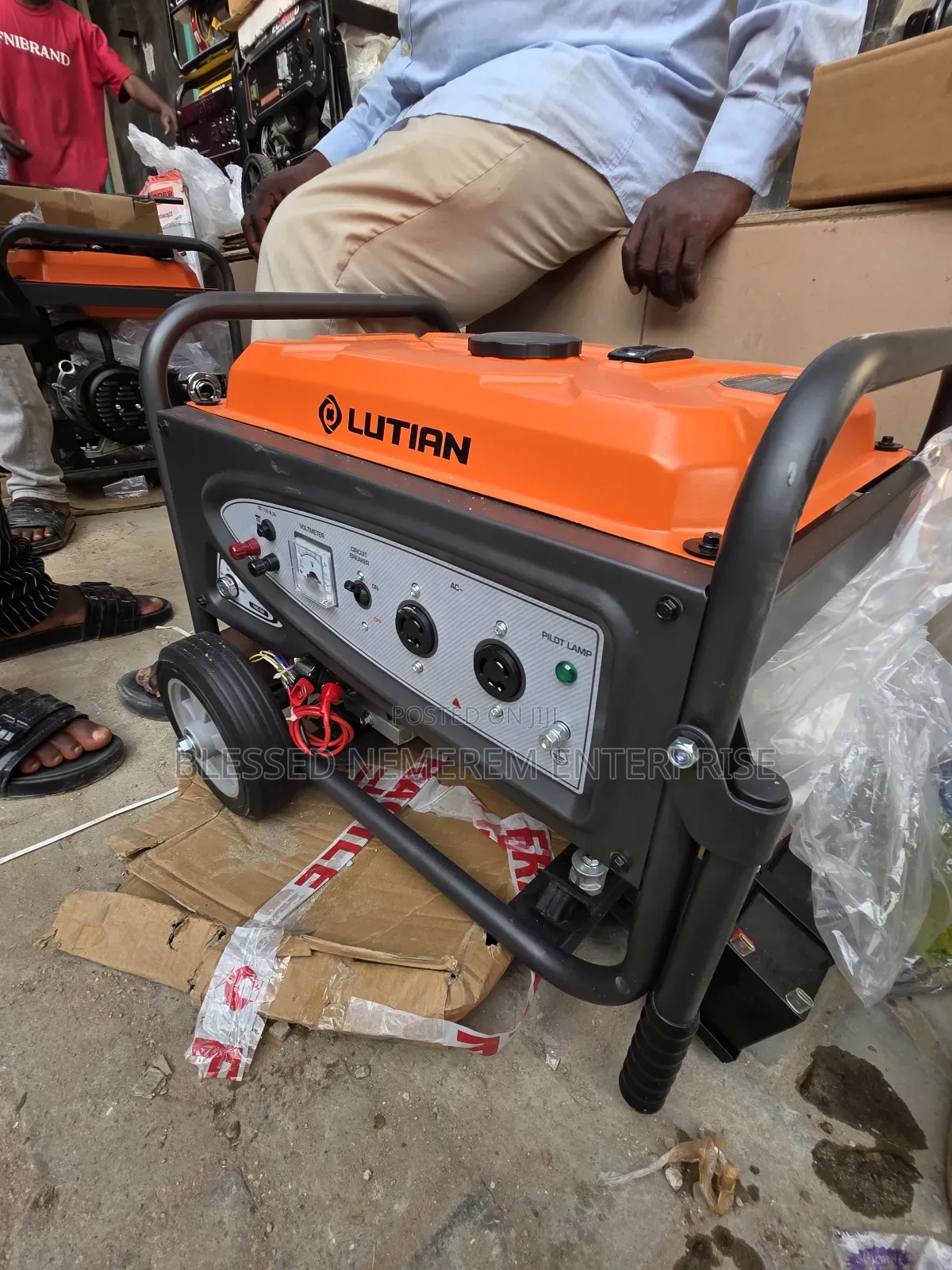 4.5kva Lutian Petrol Generator 100% Copper Coil