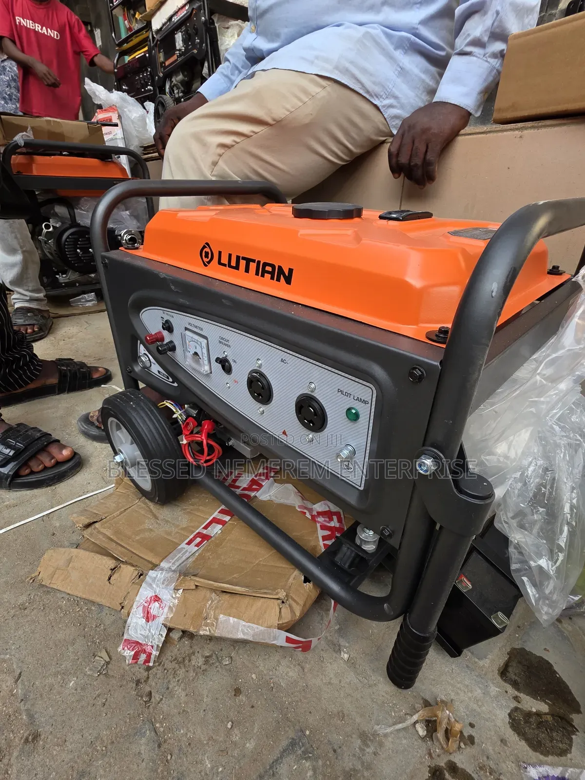 4.5kva Lutian Petrol Generator 100% Copper Coil
