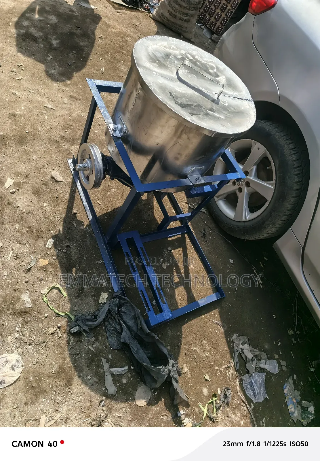 Yam Pounder Machine