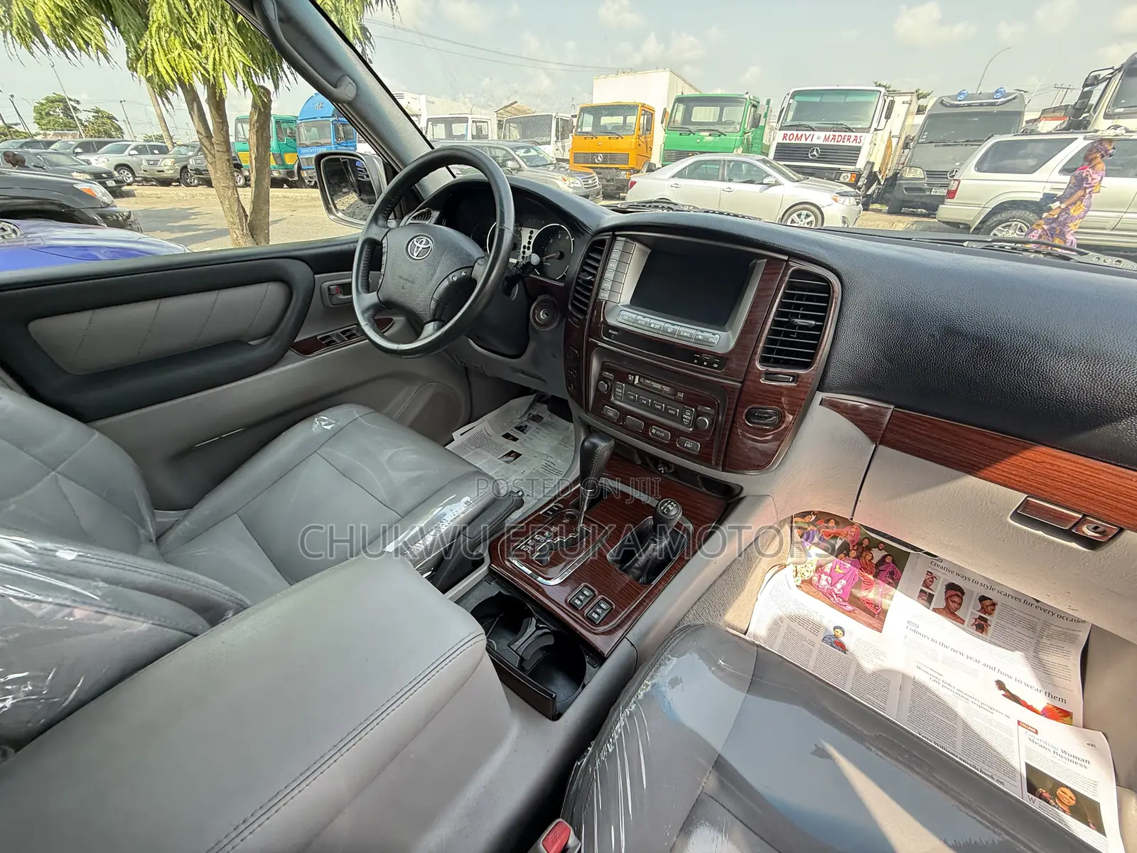 Toyota Land Cruiser 100 4.7 V8 Executive 2005 Gray