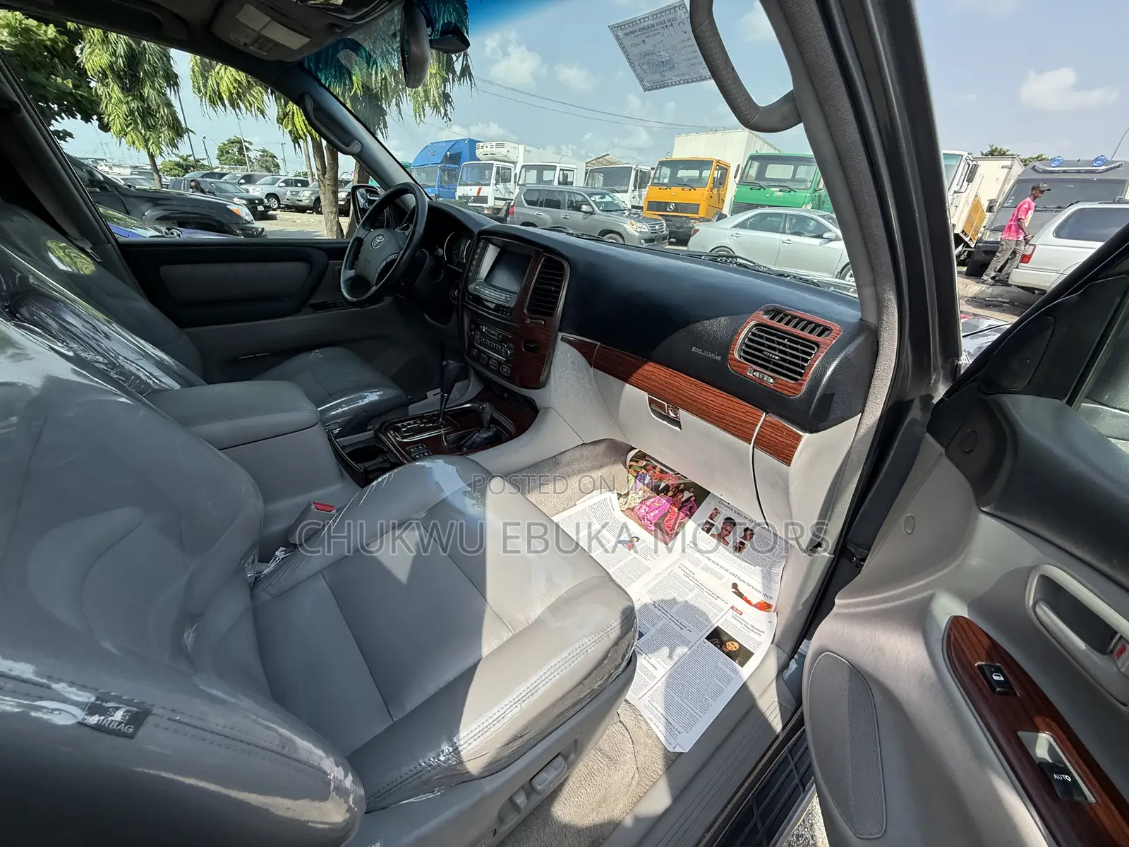 Toyota Land Cruiser 100 4.7 V8 Executive 2005 Gray