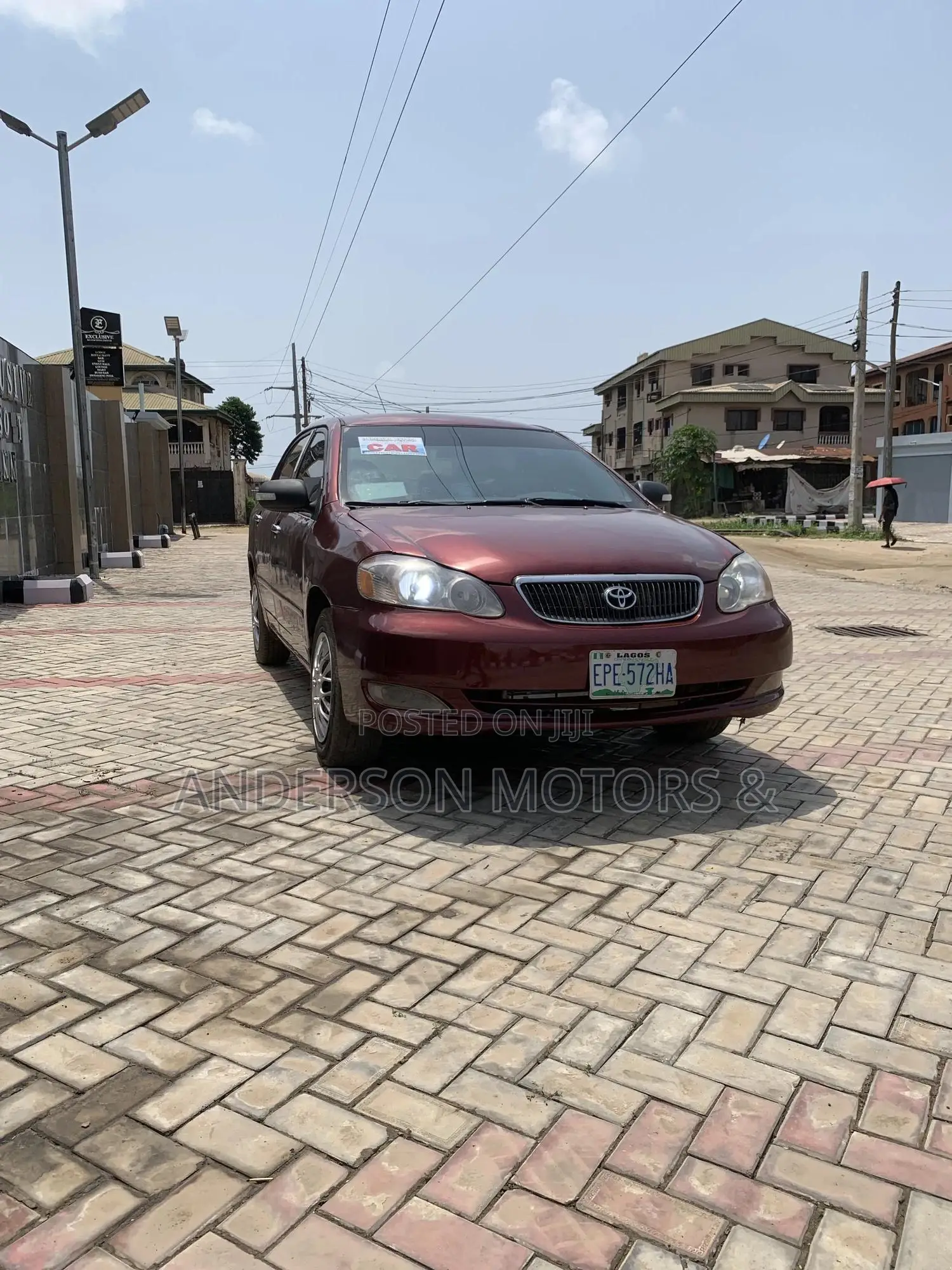 Toyota Corolla LE 2007 Red