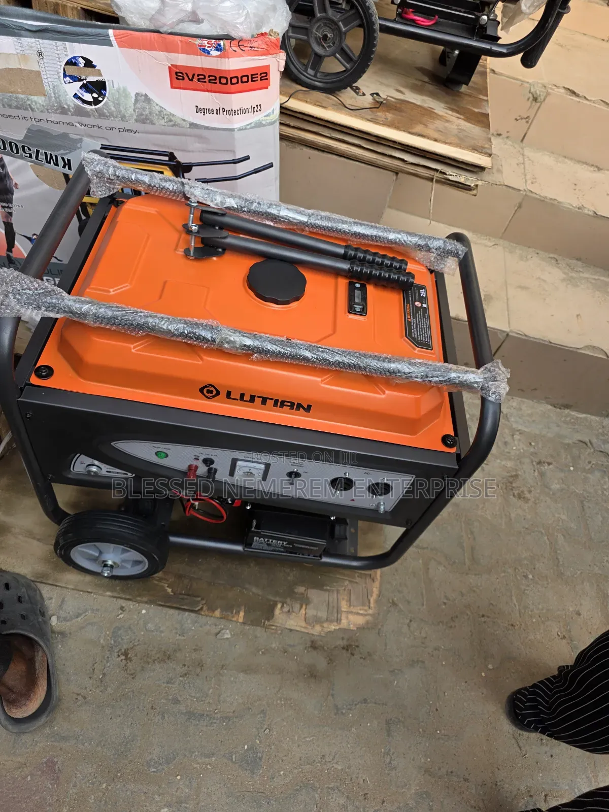 10kva Lutian Petrol Generator 100%Copper Coil