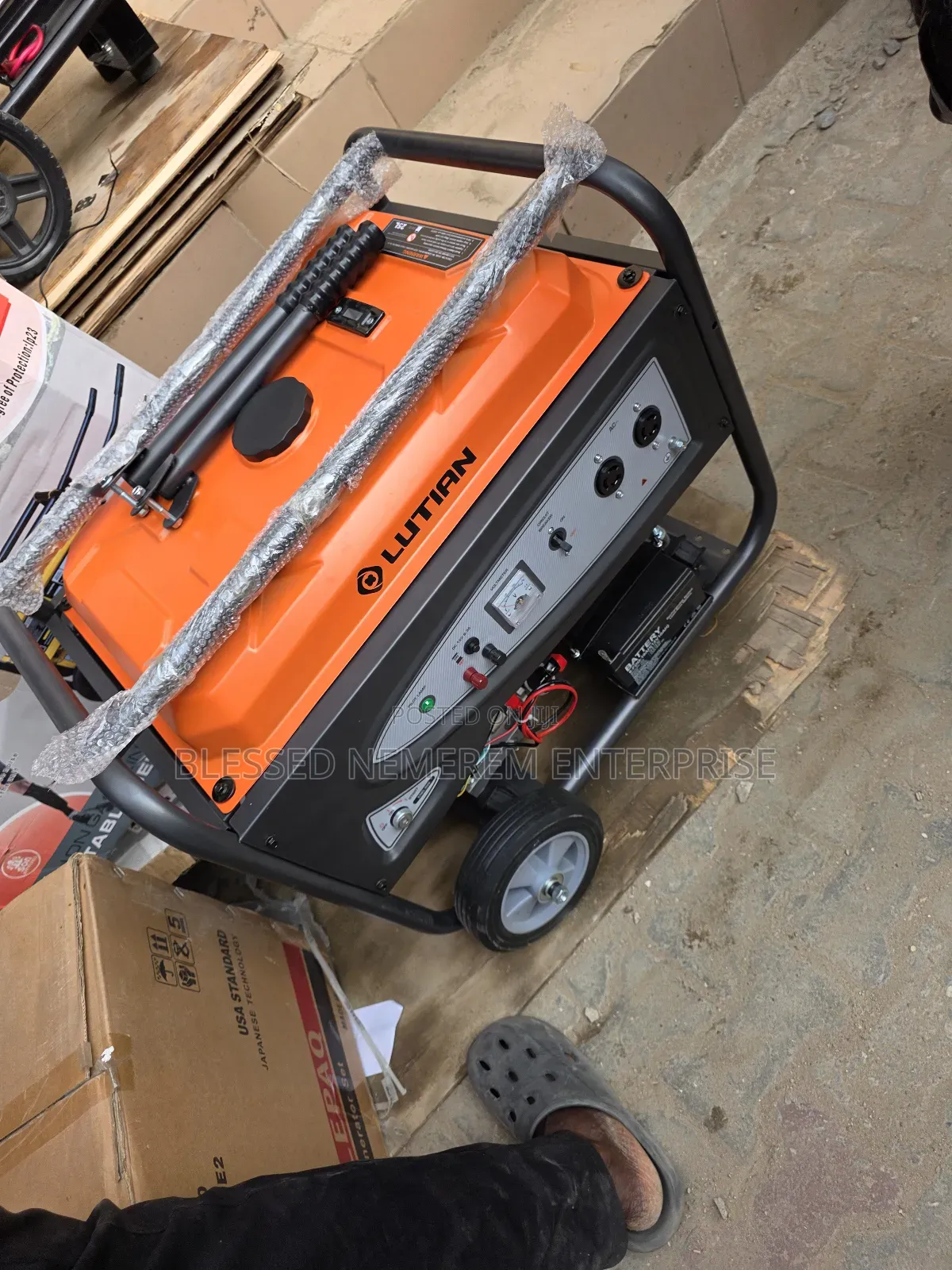 10kva Lutian Petrol Generator 100%Copper Coil