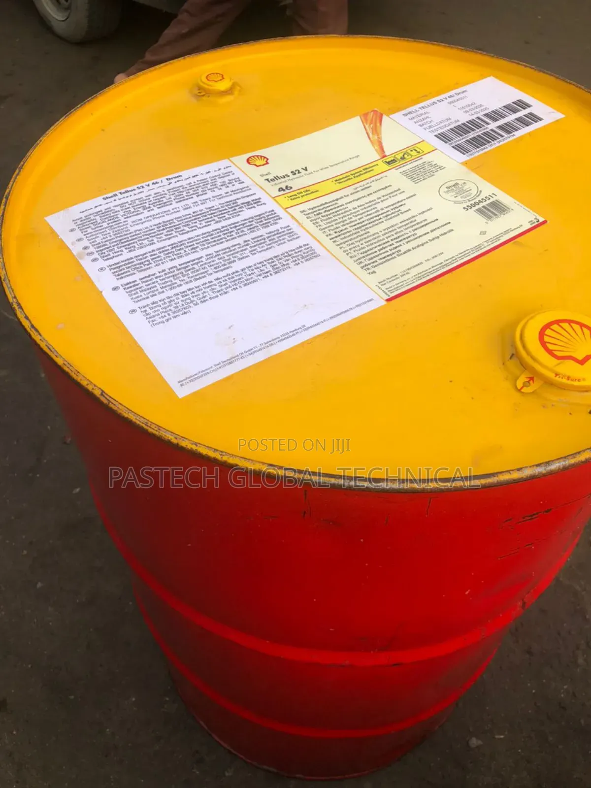 1 Drum of Shell Tellus S2 v 46 Hydraulic Fluid