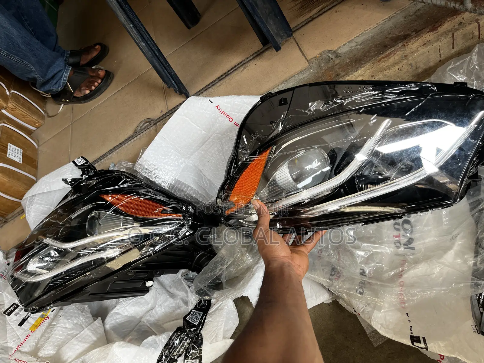 Headlamp Led Mercedes-benz C300 213 2018 Model