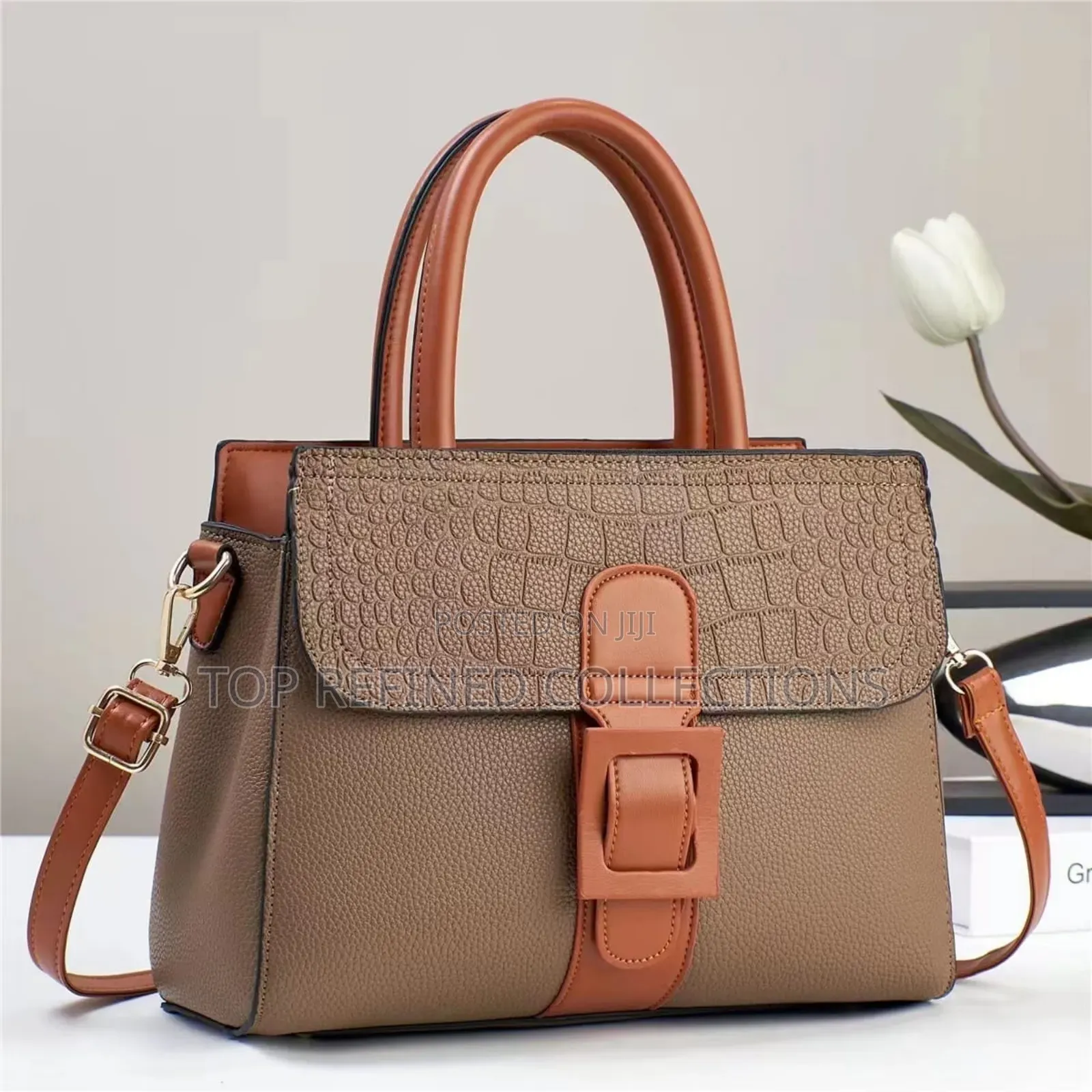 Elegant Female Original Leather Bag