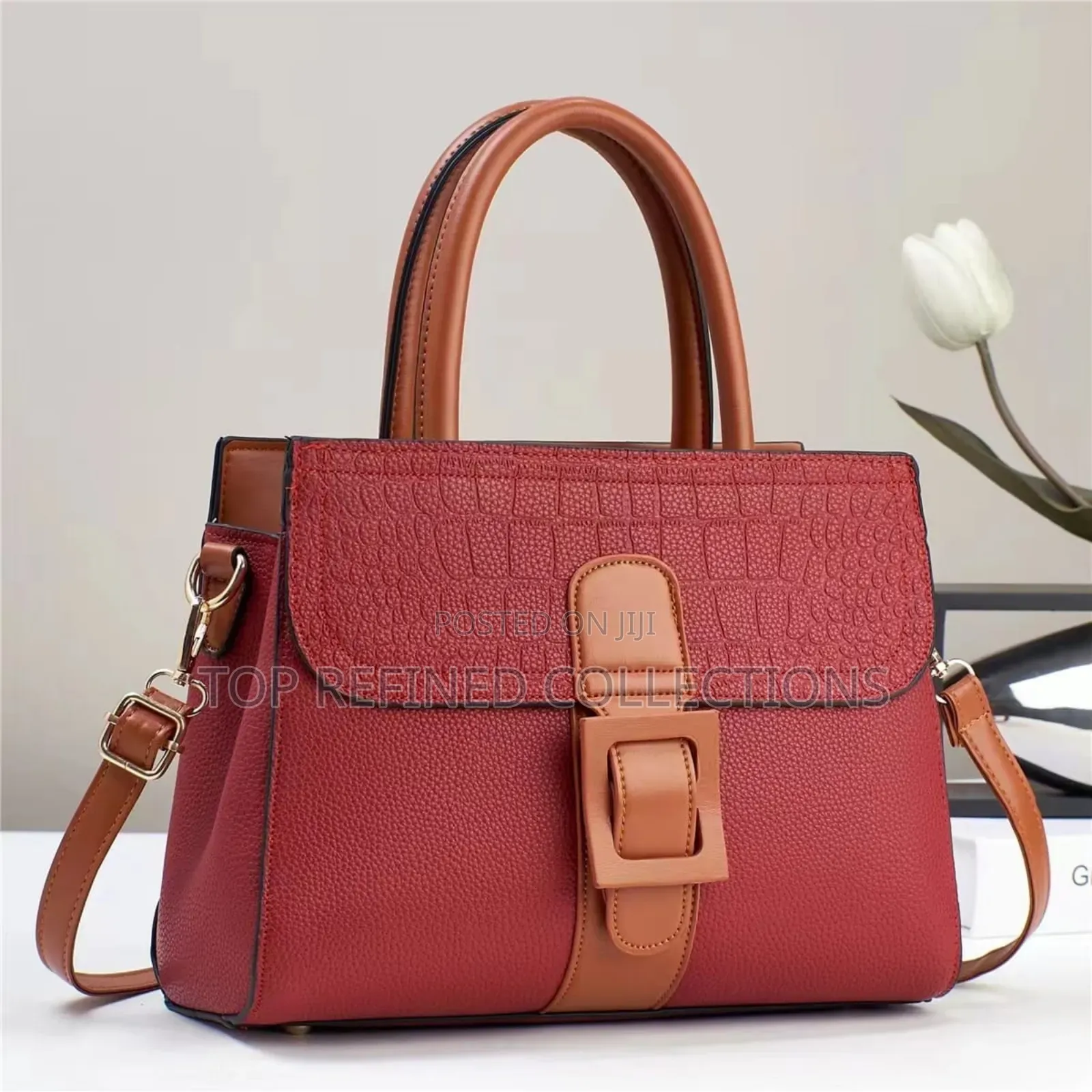 Elegant Female Original Leather Bag