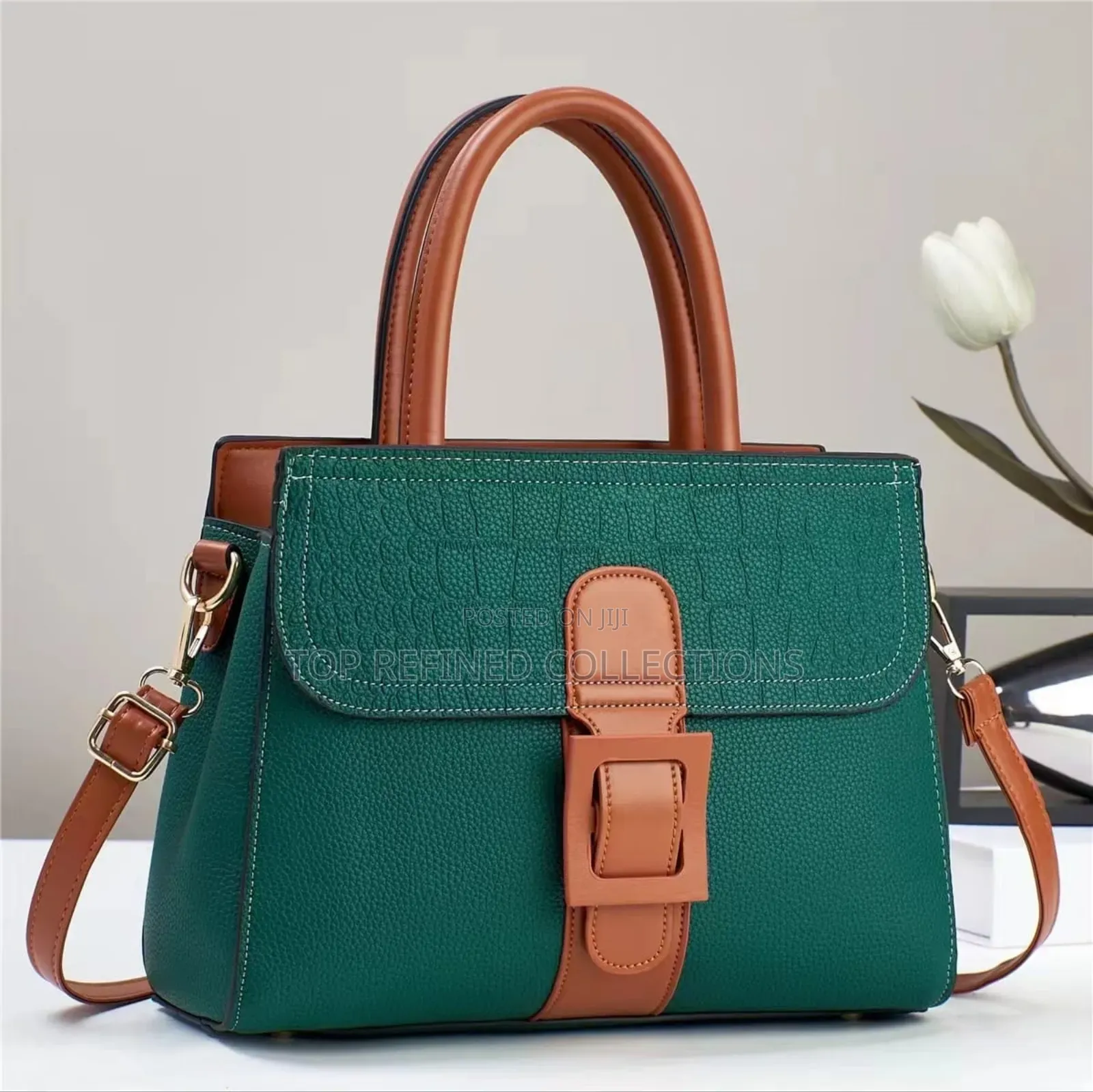 Elegant Female Original Leather Bag