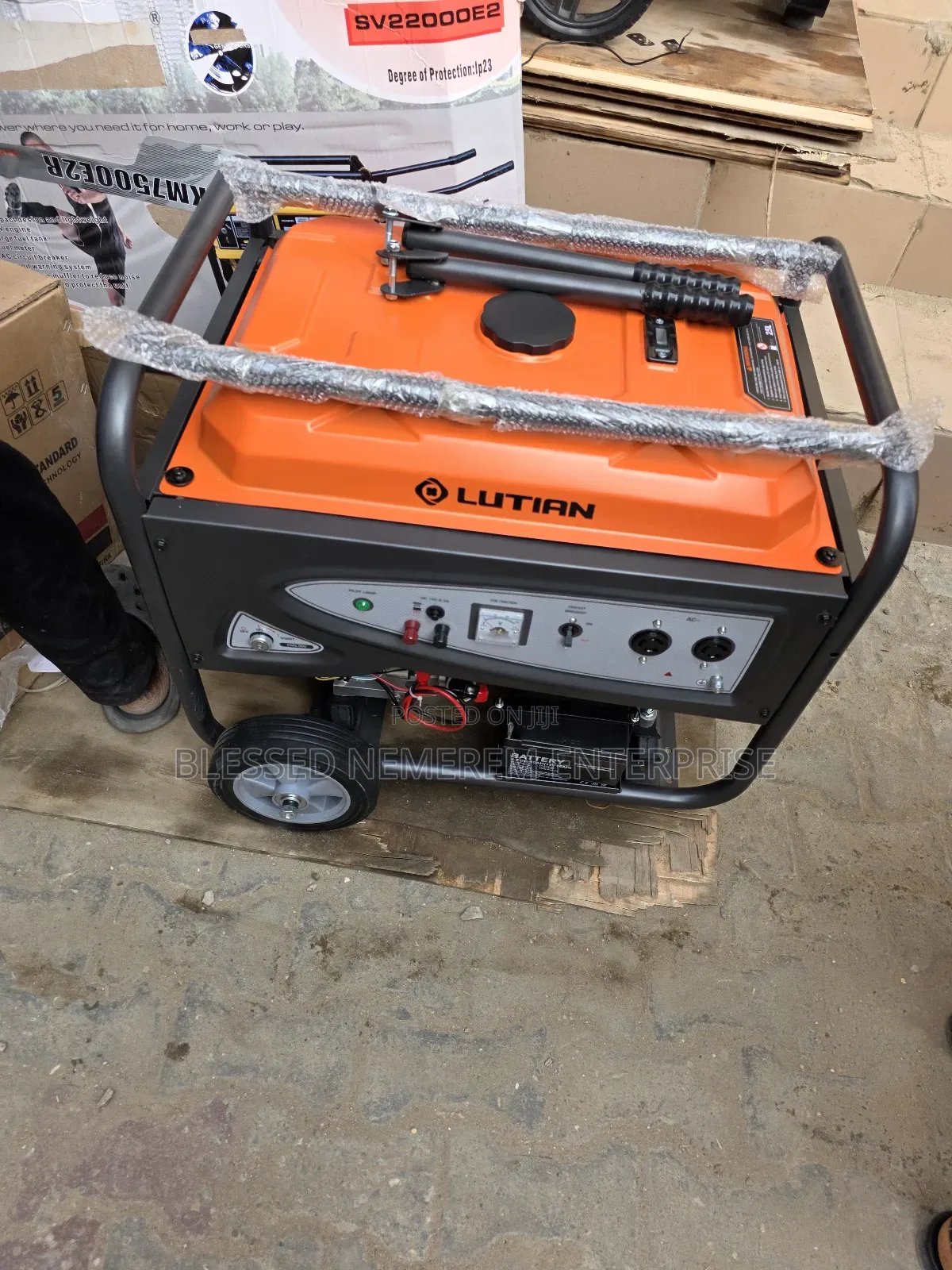 ■□10kva Lutian Petrol Generator 100% Copper Coil 1years Wty