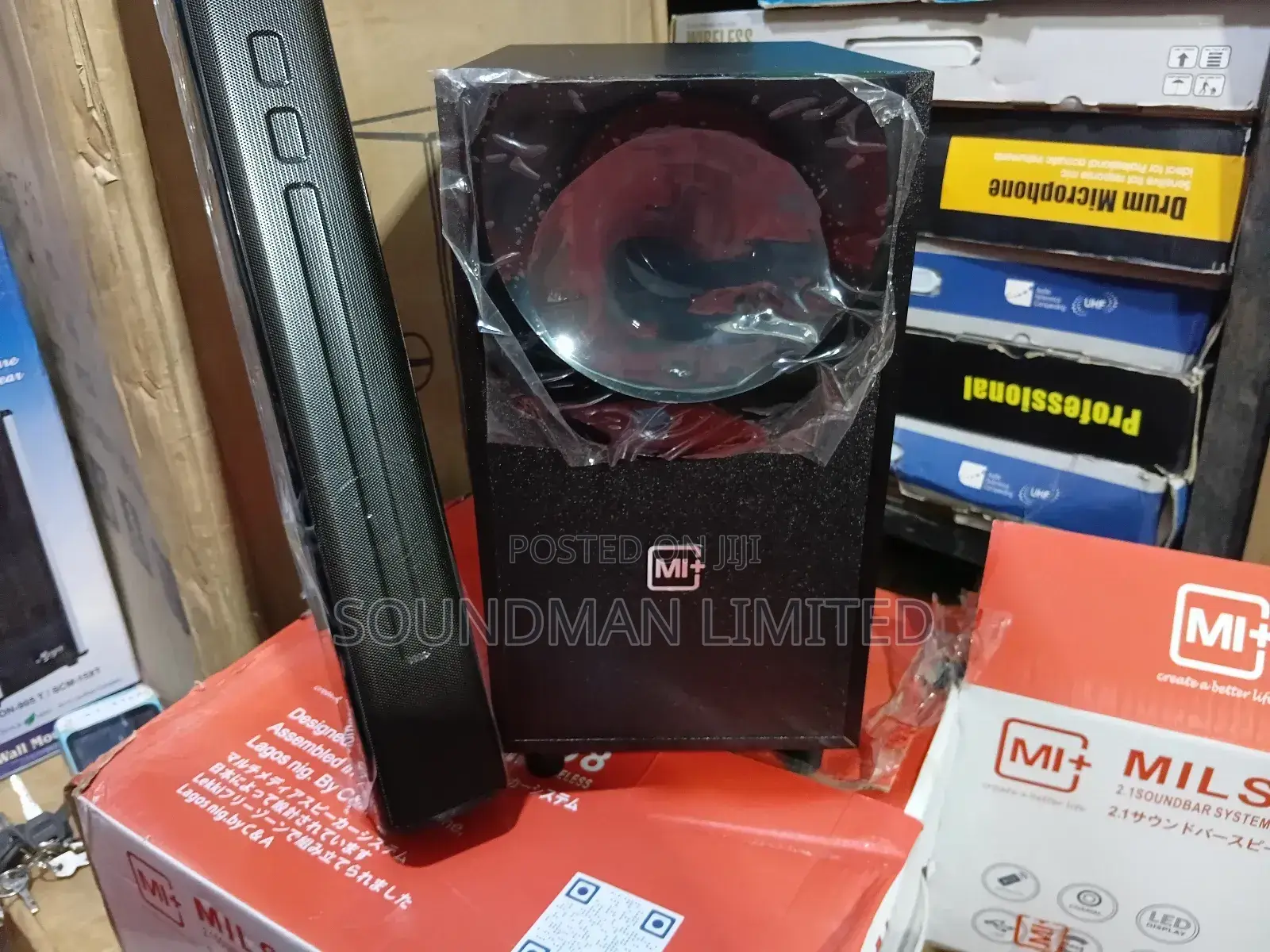 Mi+ Bluetooth Soundbar With 2.1inch Subwoofer