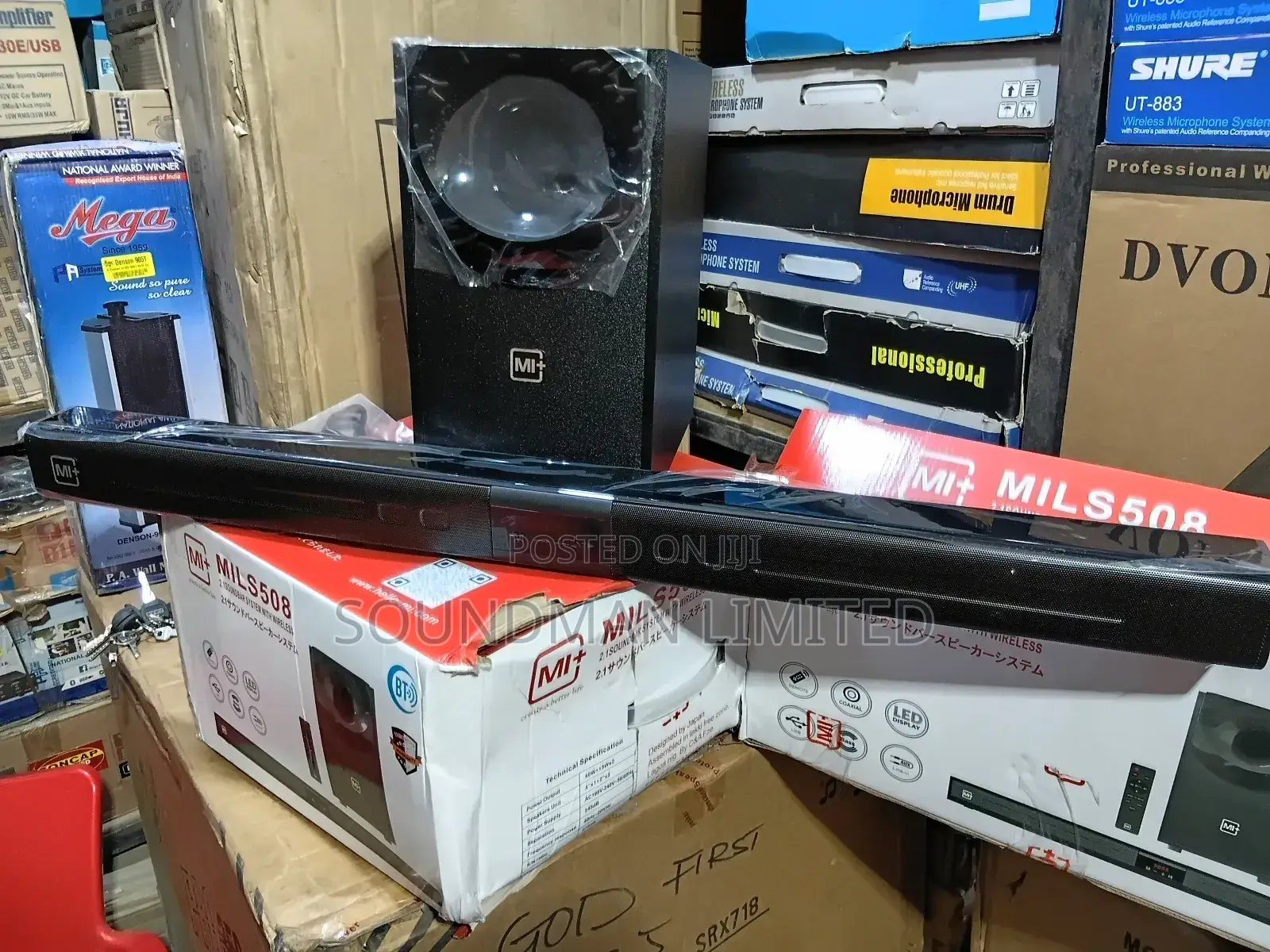 Mi+ Bluetooth Soundbar With 2.1inch Subwoofer