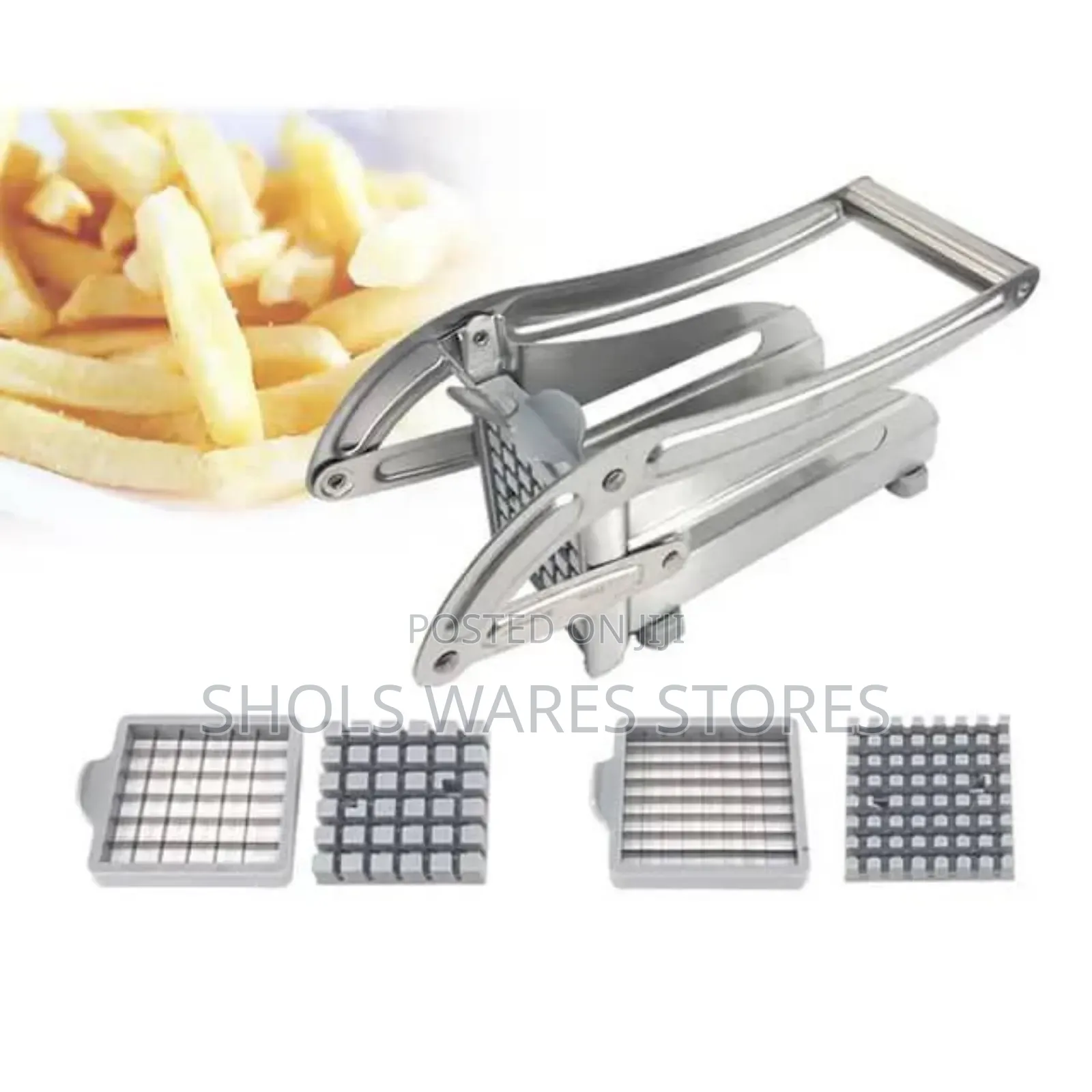 Quality Stainless Potato Chopper - Slicer and Cutter