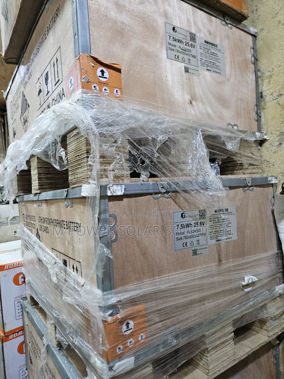 7.5kwh 25.6v Felicity Solar Lithium Battery (Kpako)