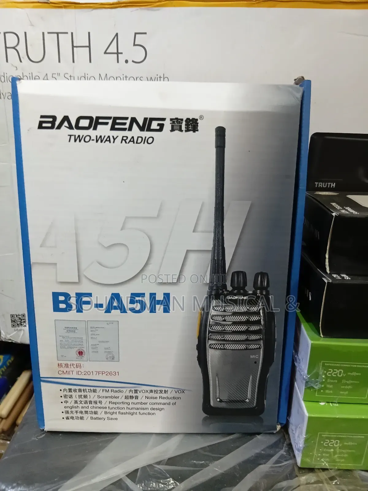 Baofeng 2 in 1 Long Range Two Way Walkie Talkie Radio