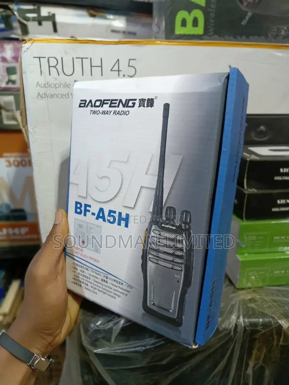 Baofeng 2 in 1 Long Range Two Way Walkie Talkie Radio