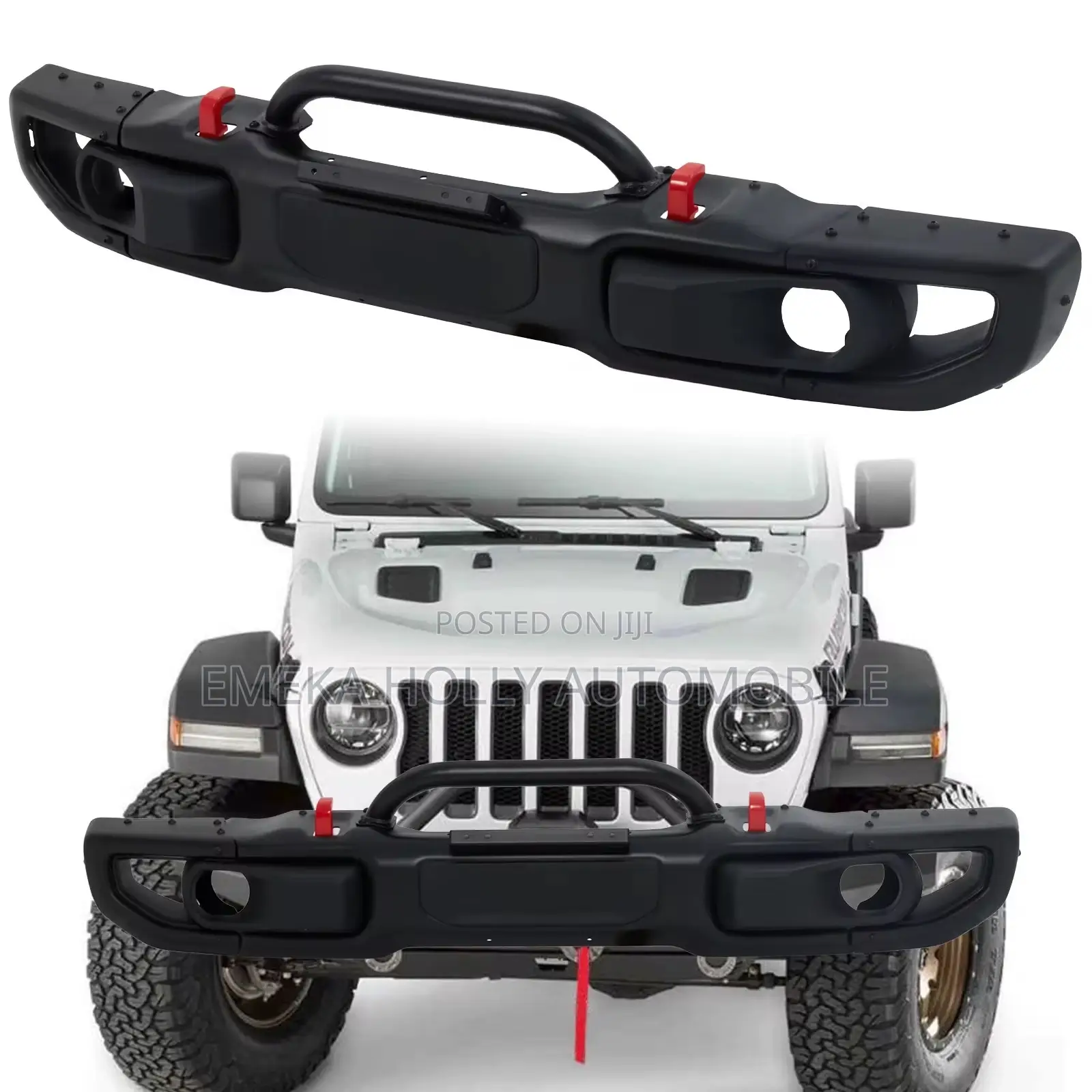 Premium Jeep Wrangler Jl (2025 Design) Upgrade Front Bumper Set