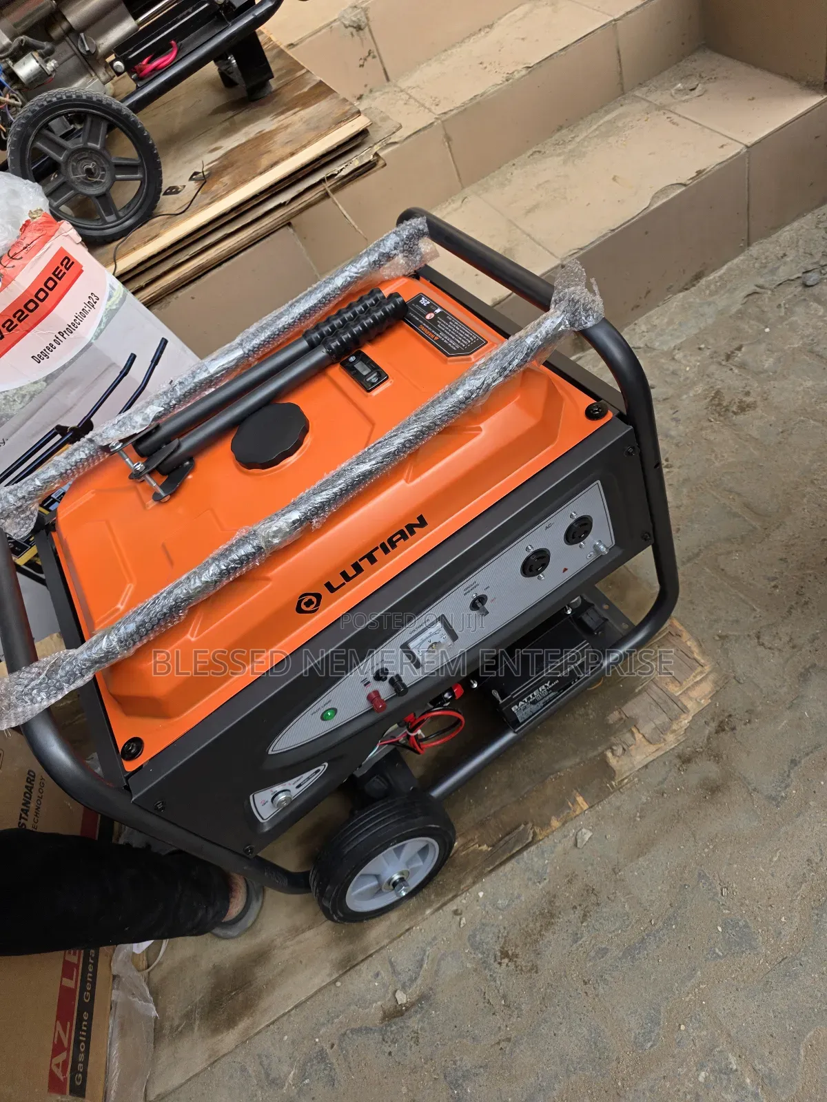 《》10kva Lutian Petrol Generator 100% Copper Coil With Warranty