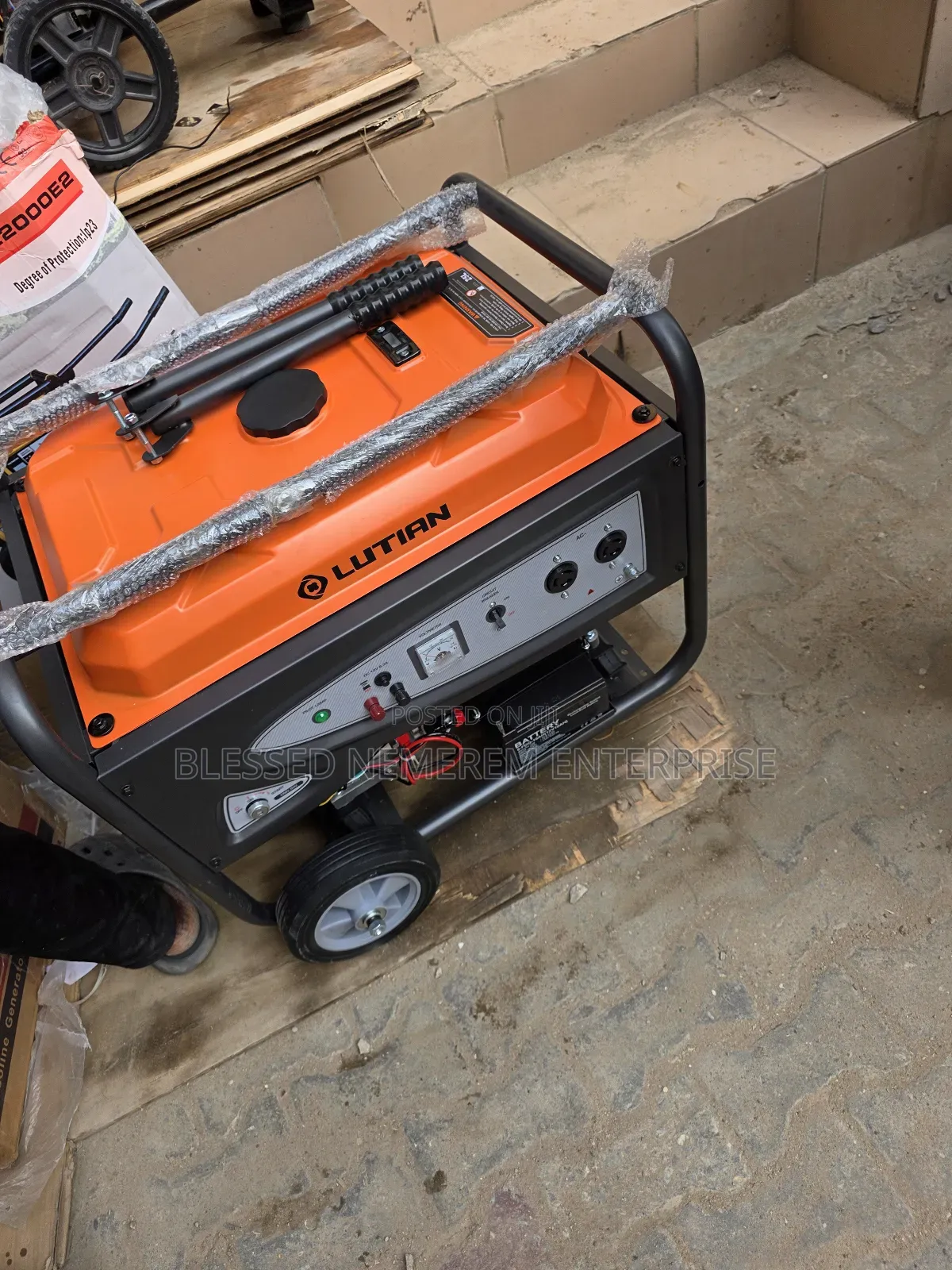 《》10kva Lutian Petrol Generator 100% Copper Coil With Warranty