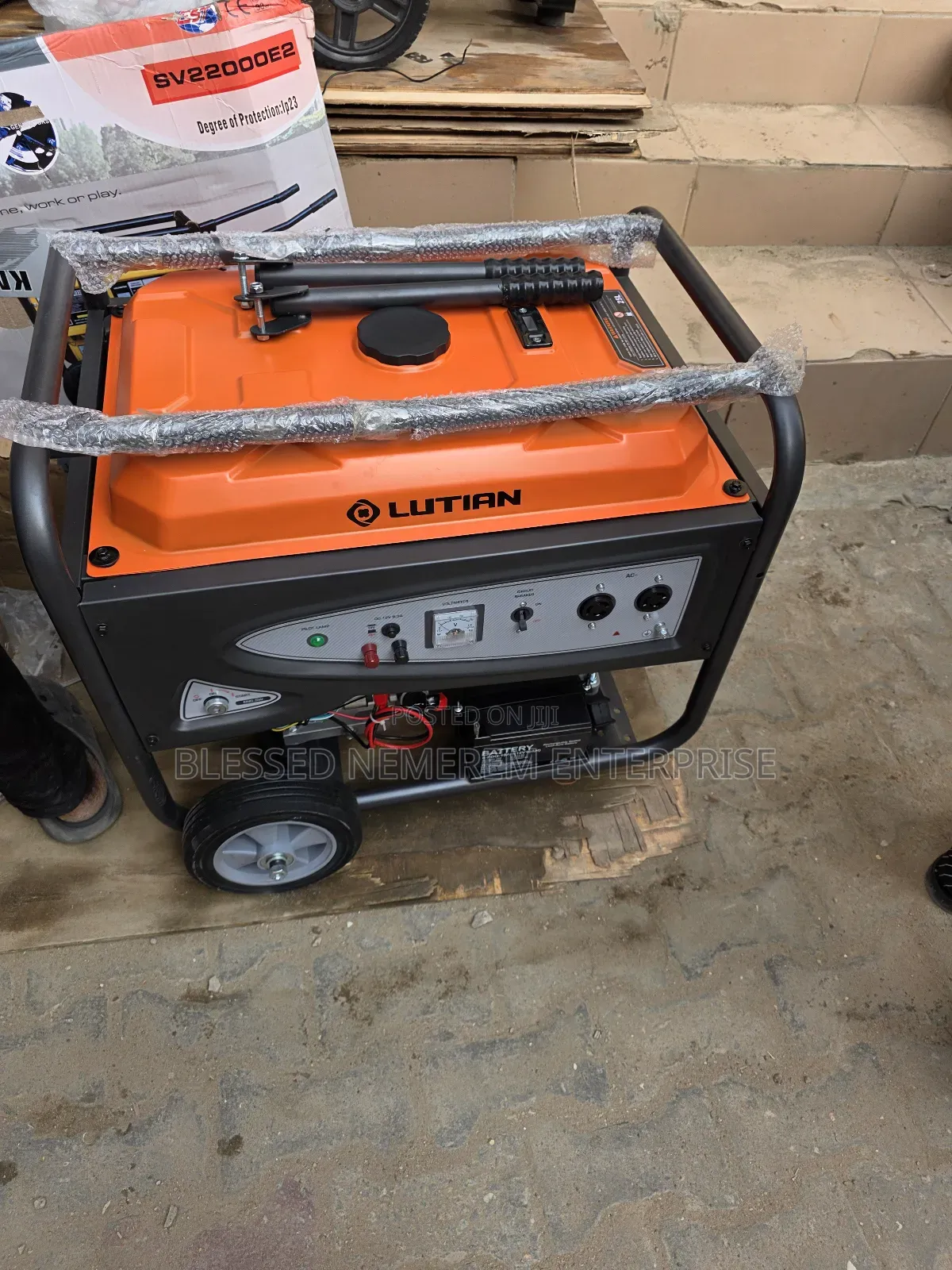 ♤♡10kva Lutian Petrol Generator 100%Copper Coil
