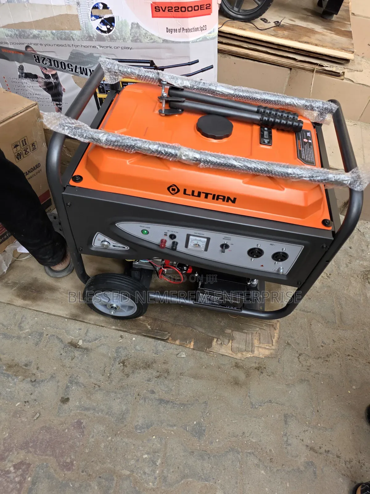 ♤♡10kva Lutian Petrol Generator 100%Copper Coil