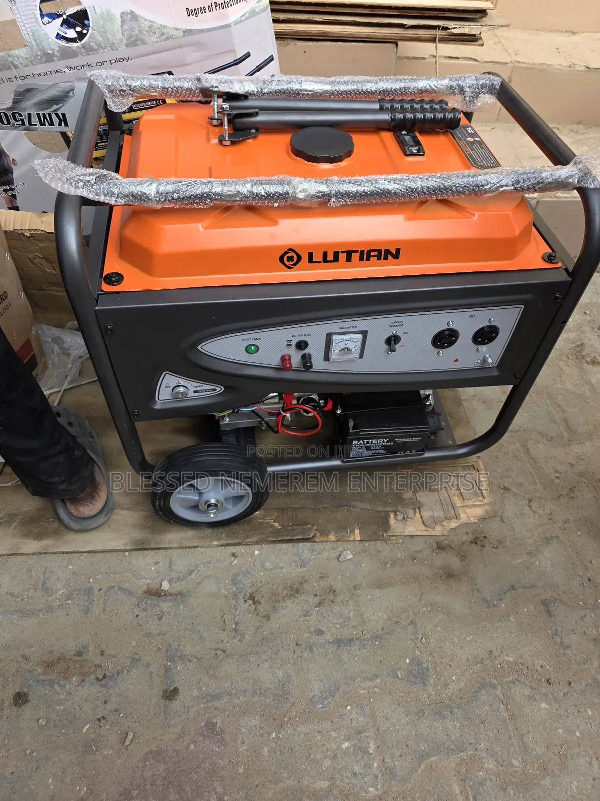 (10kva)Lutian Petrol Generator 100%Copper Coil With Warranty