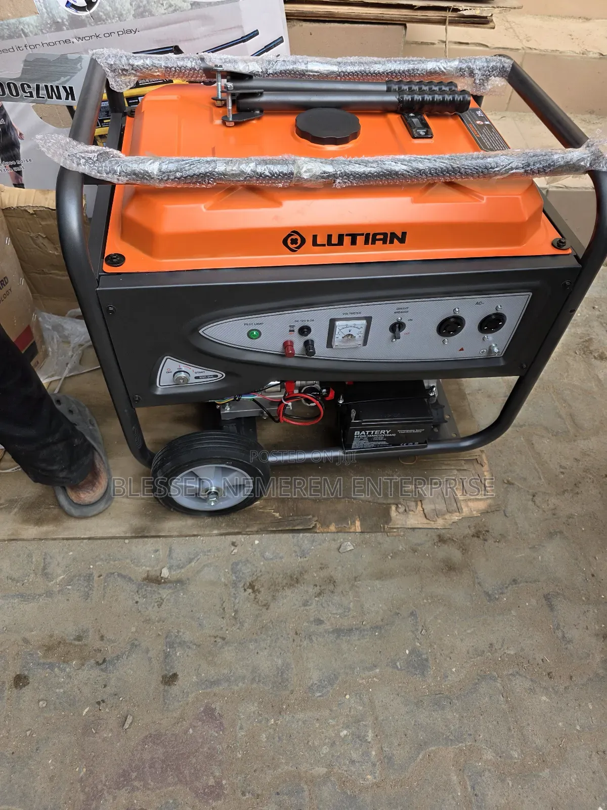(10kva)Lutian Petrol Generator 100%Copper Coil With Warranty