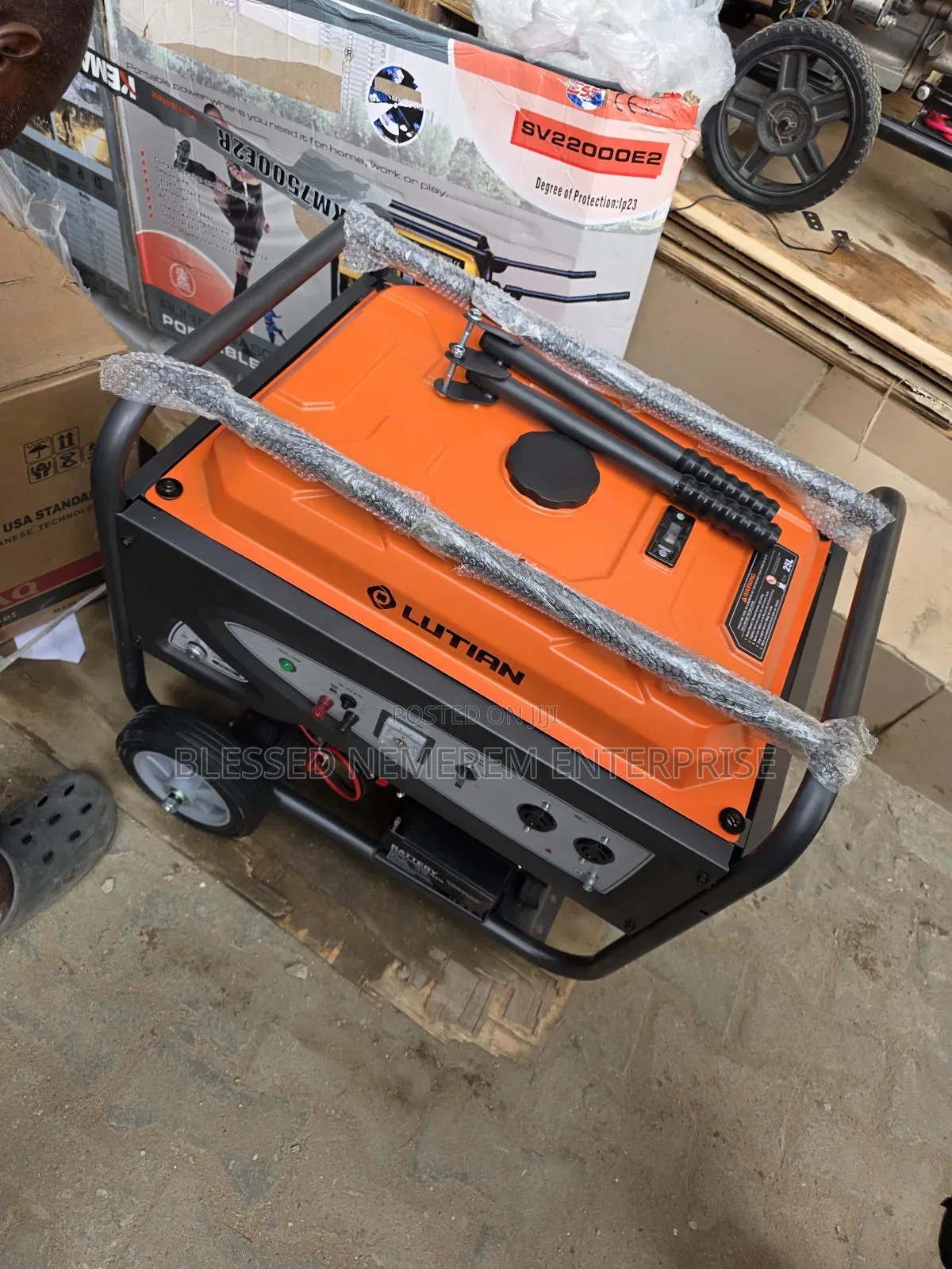 #$=10kva Lutian Petrol Generator 100% Copper Coil