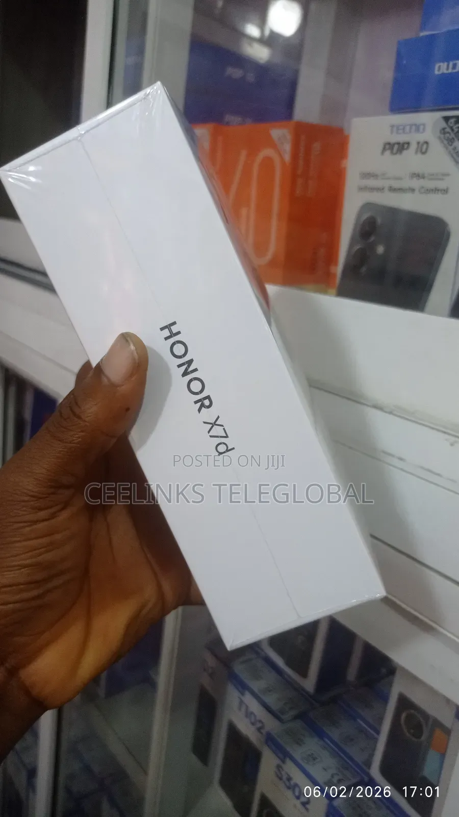 New Honor X7d 256 GB Blue