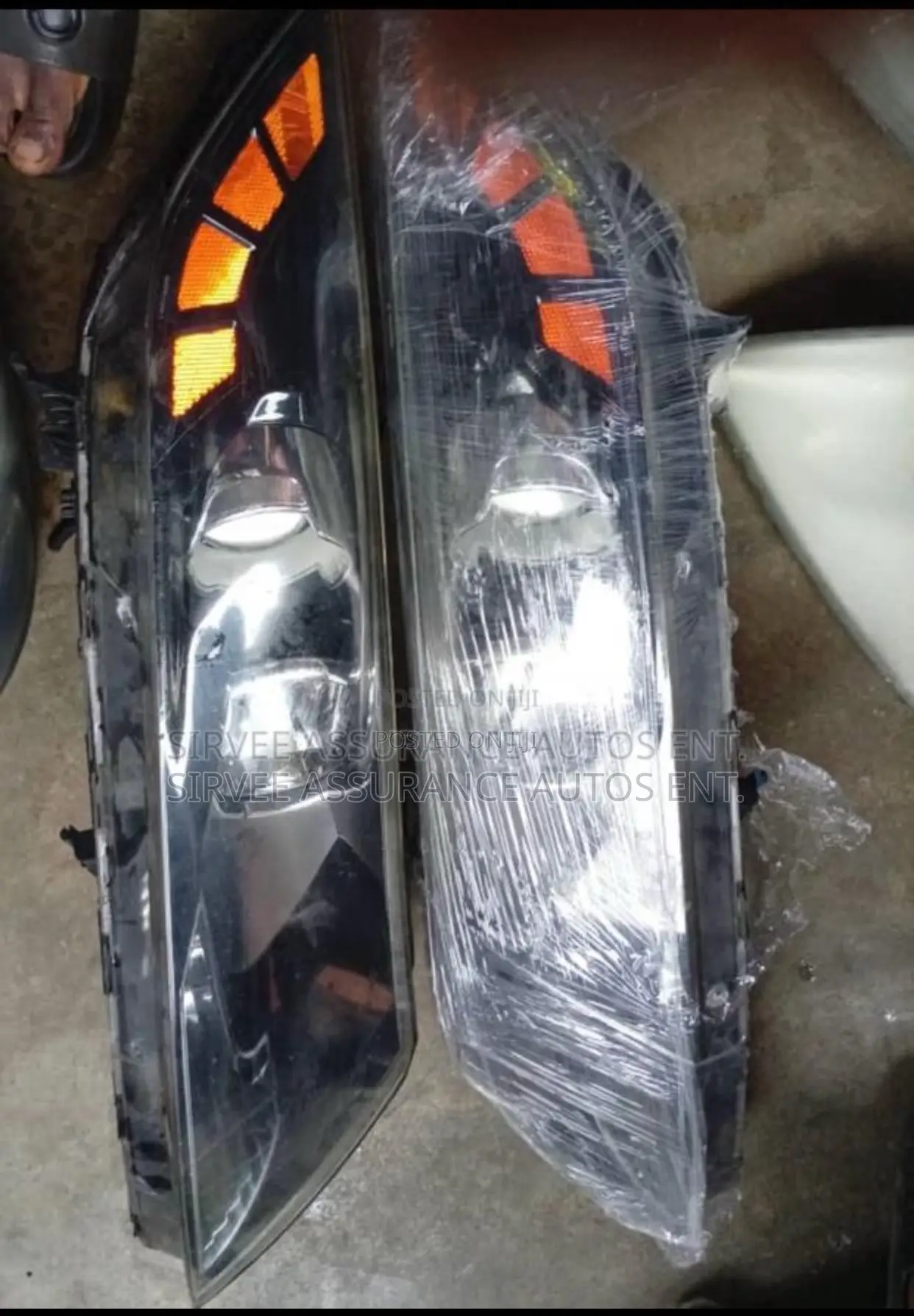 Set Of Head Light Kia Optima 012