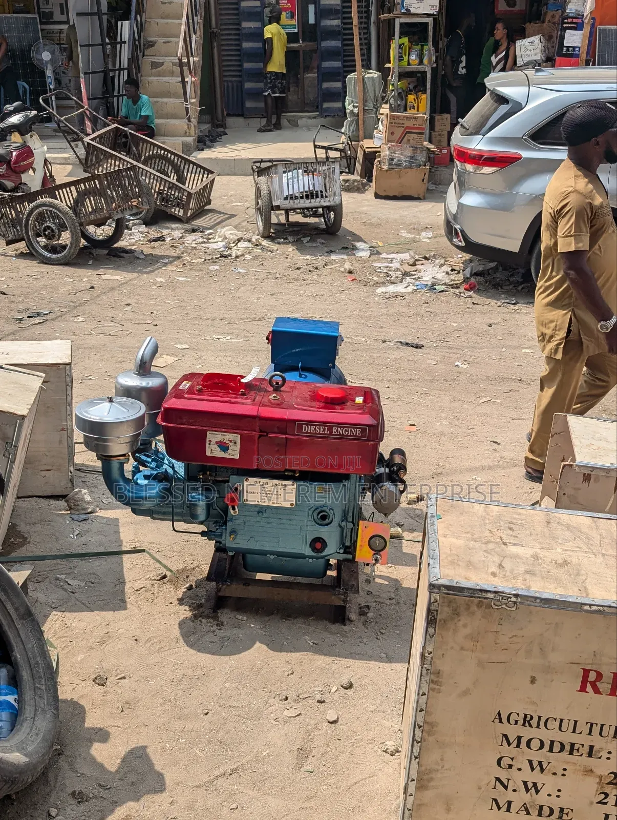 Basic Diesel Generator 20kva With 1115 Engine 100%Copper Coil