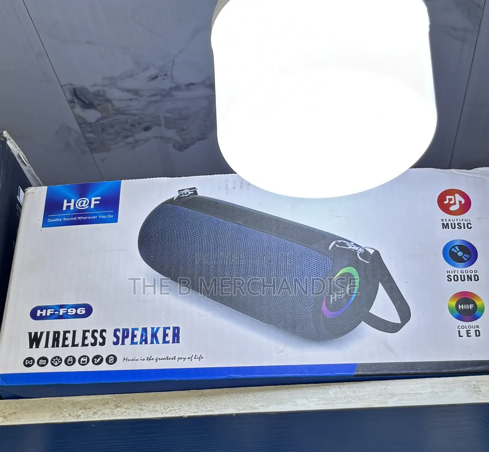 H at F Wireless Bluetooth Speaker