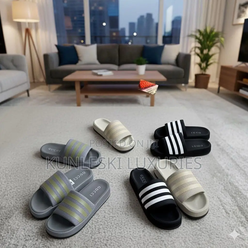 Original Gucci X Adidas Slides Collections