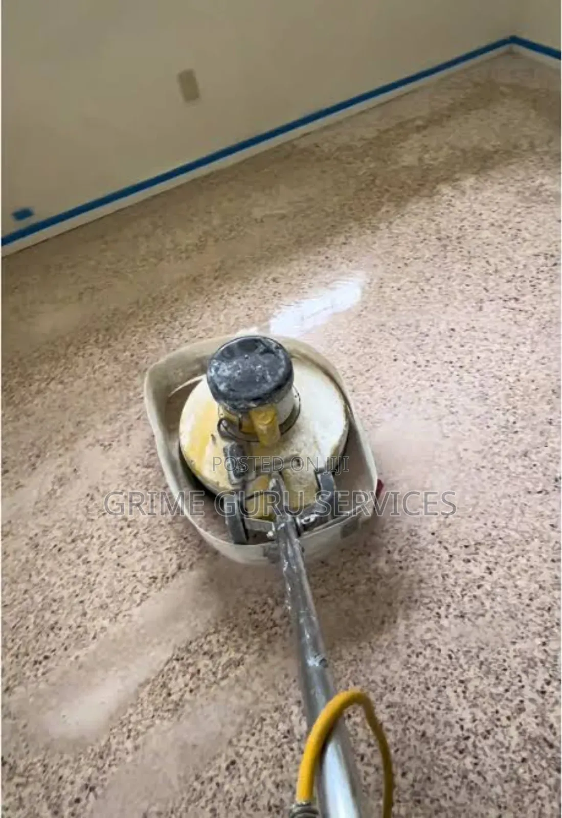 Terrazzo Floor Washing and Polish