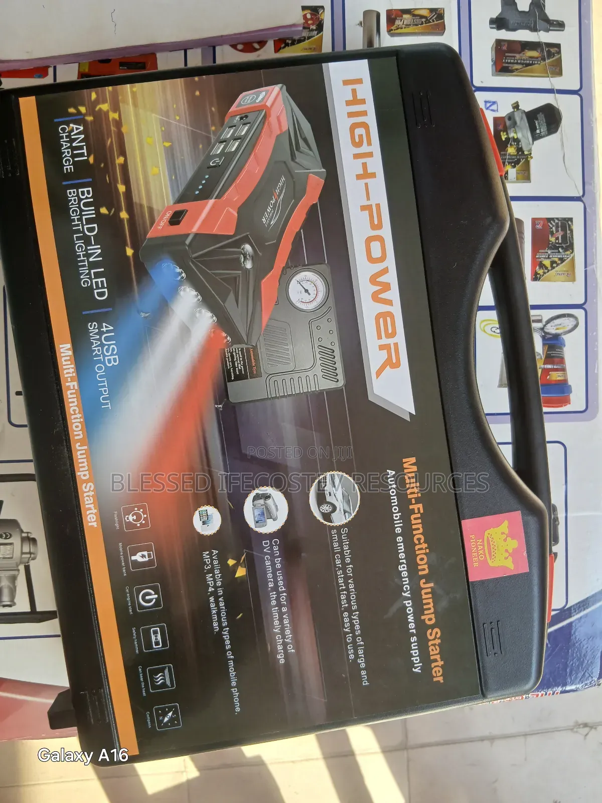 Jumpstart and Tire Pump