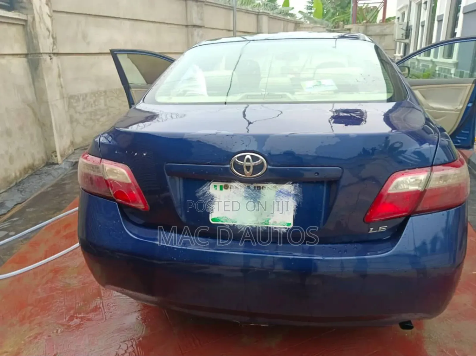 Toyota Camry 2.4 LE 2008 Blue