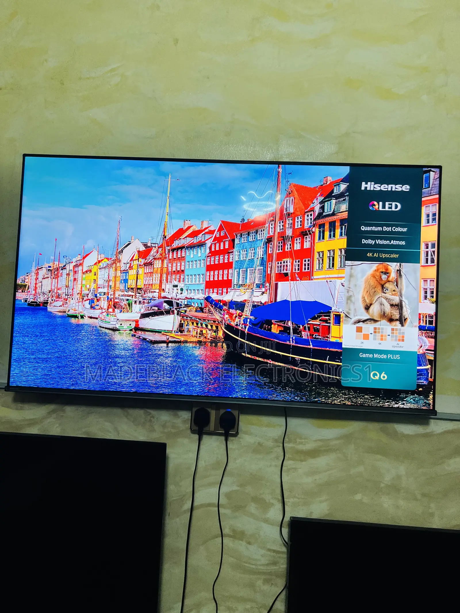 Hisense Qled Smart Tv 55inch.