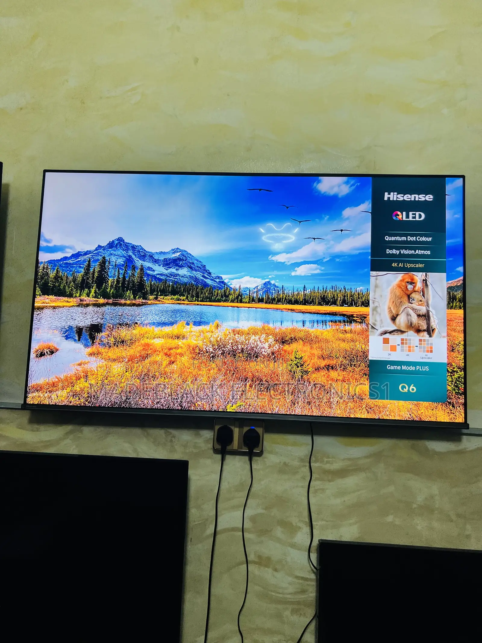 Hisense Qled Smart Tv 55inch.